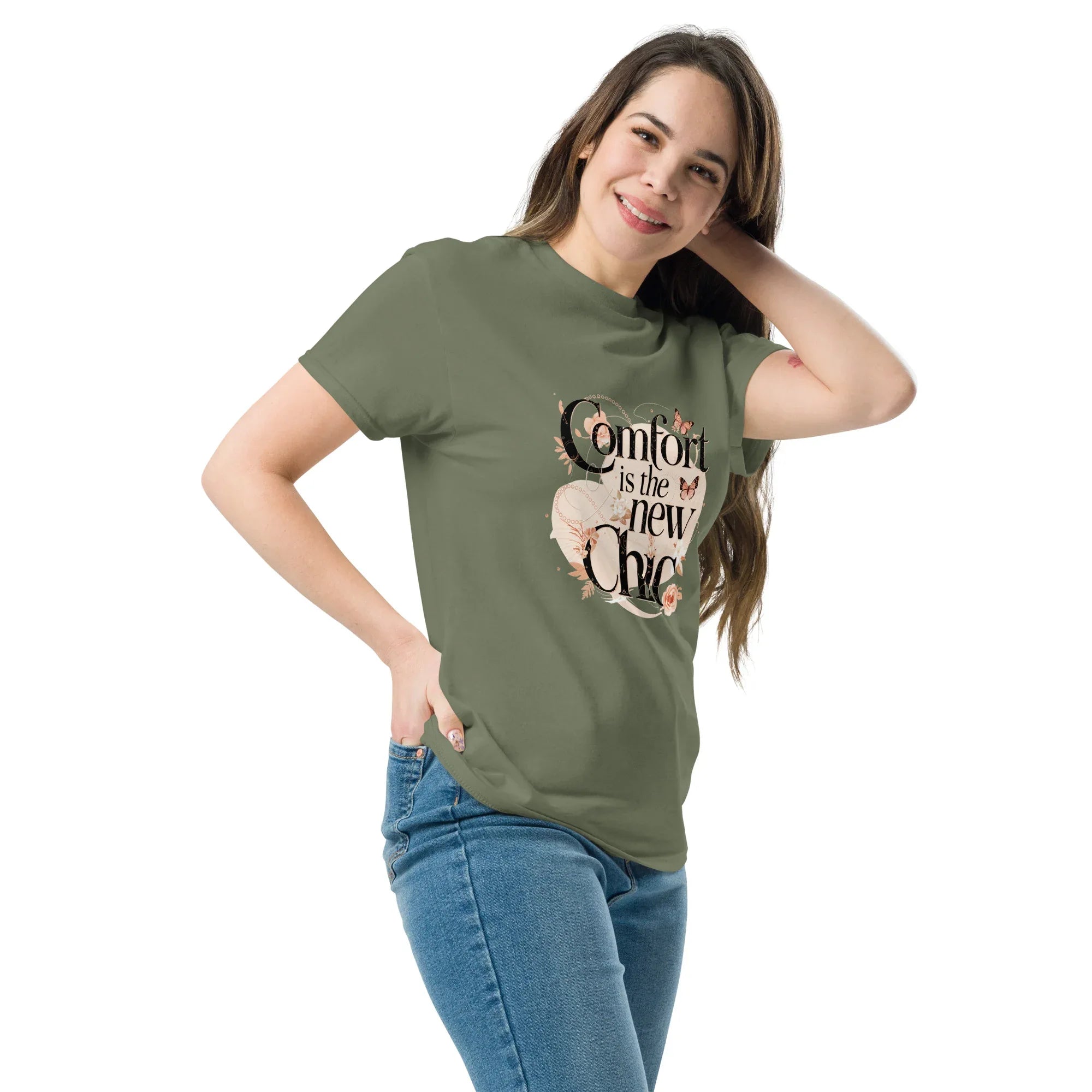 Women's Classic Tee | Comfort Is The New Chic - AwRans Clothing