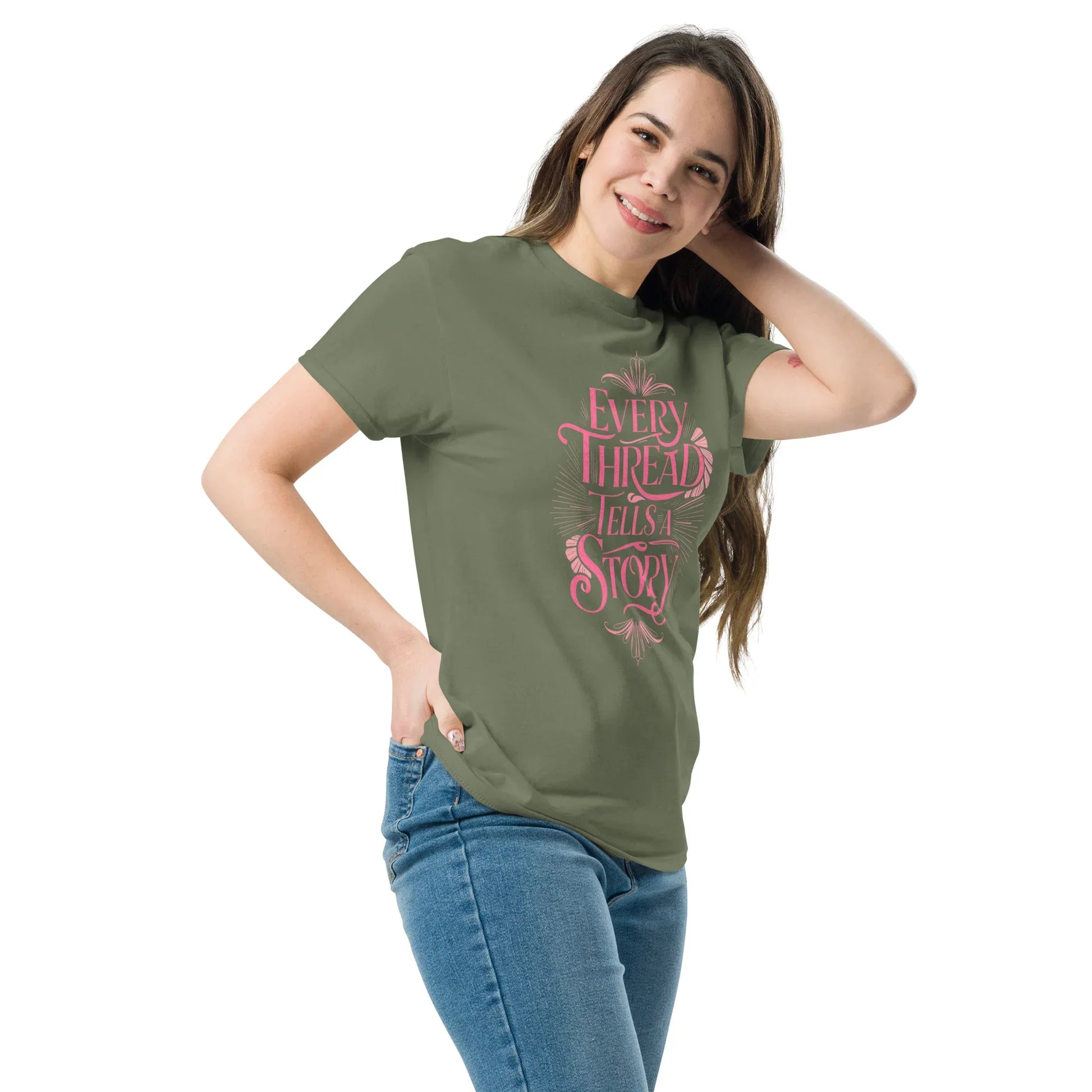 Women's Classic Tee | Every Threads Tells A Story - AwRans Clothing