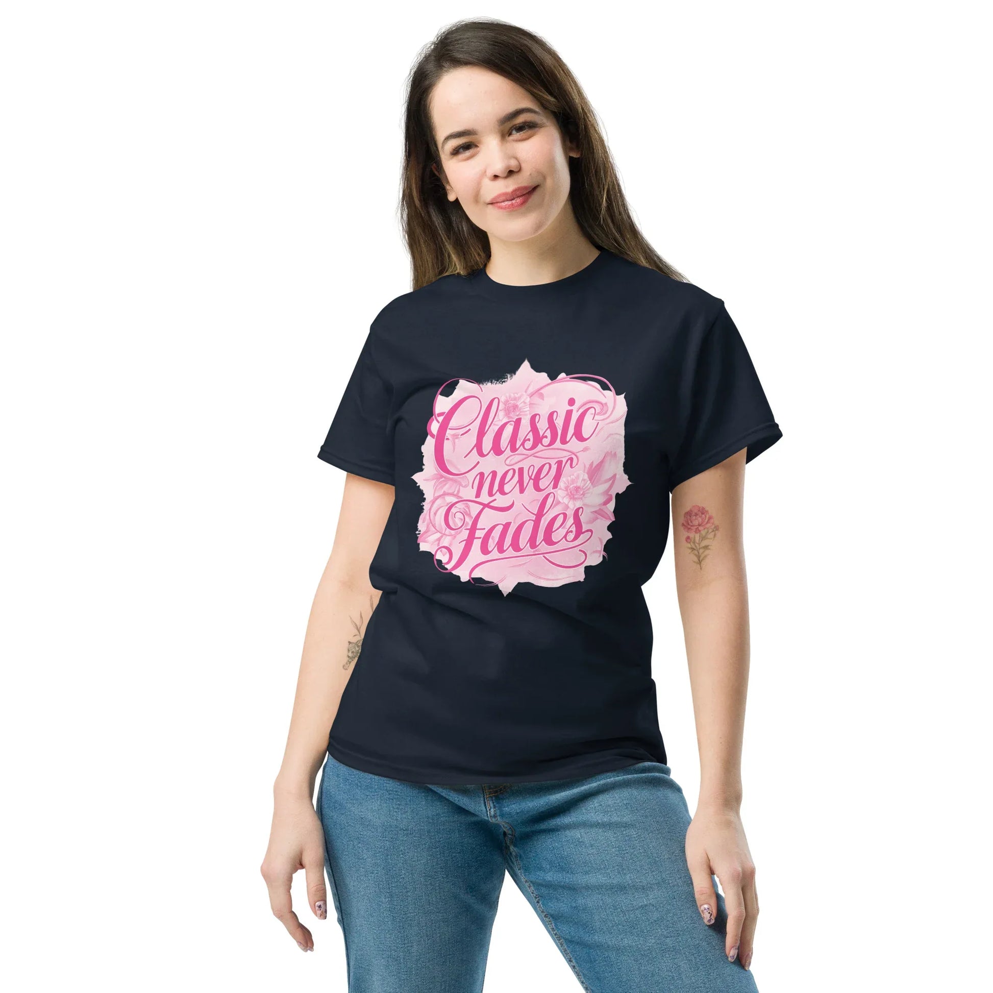 Women's Classic Tee | Classic Never Fades - AwRans Clothing