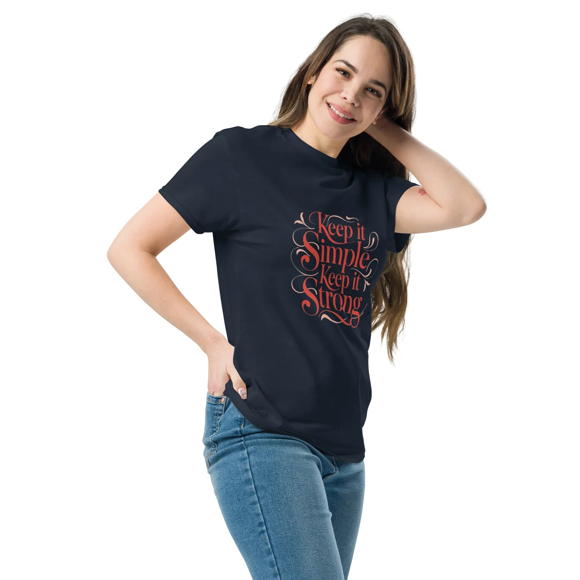 Women's Classic Tee | Keep It Simple,Keep It Strong - AwRans Clothing
