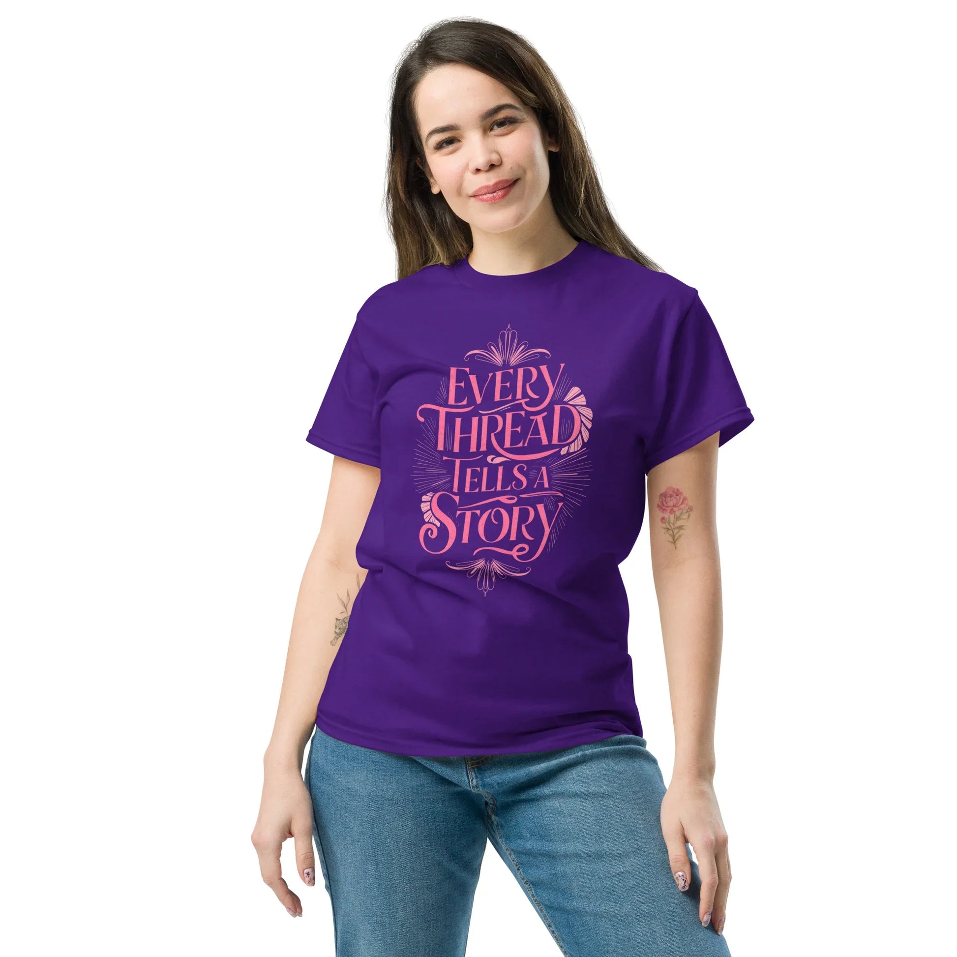Women's Classic Tee | Every Threads Tells A Story - AwRans Clothing