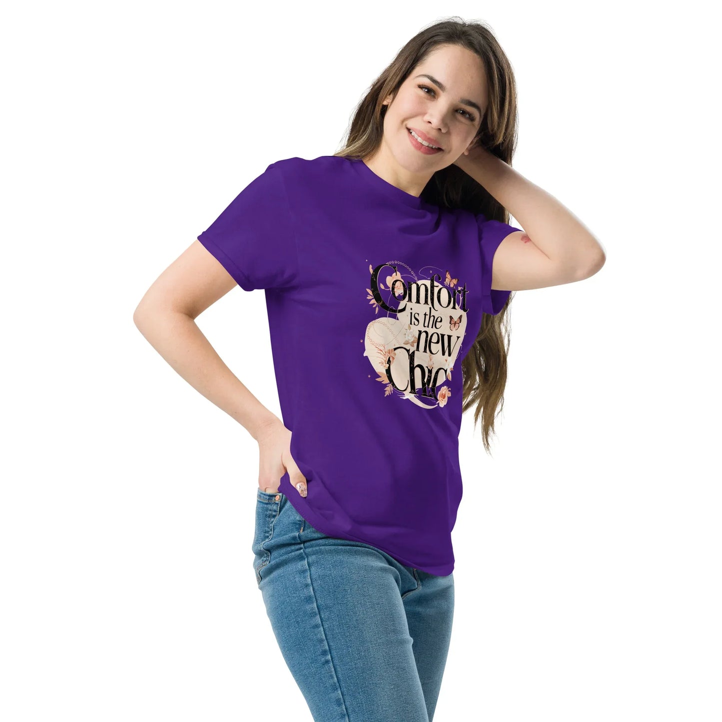 Women's Classic Tee | Comfort Is The New Chic - AwRans Clothing