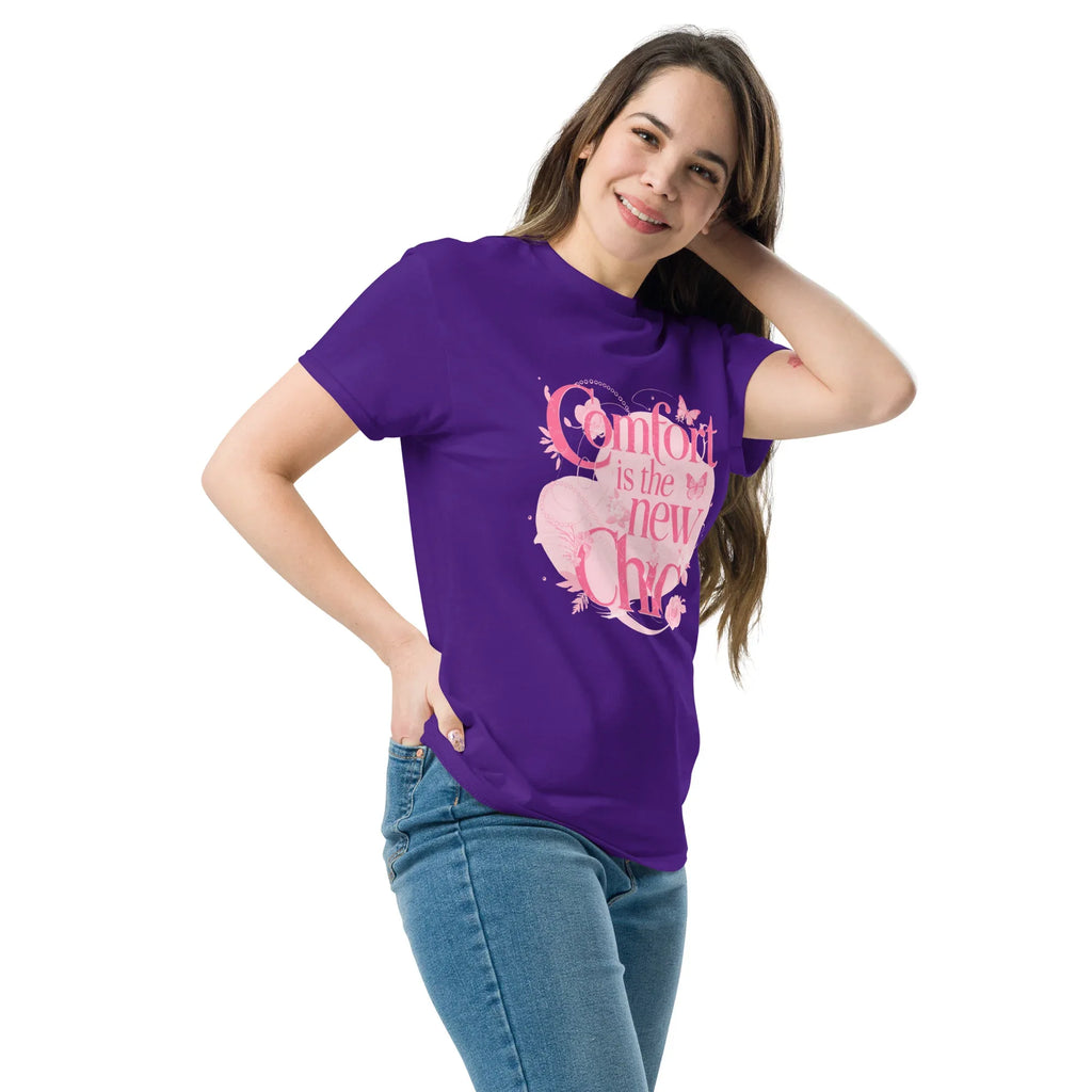 Women's Classic Tee | Comfoert Is The New Chic - AwRans Clothing