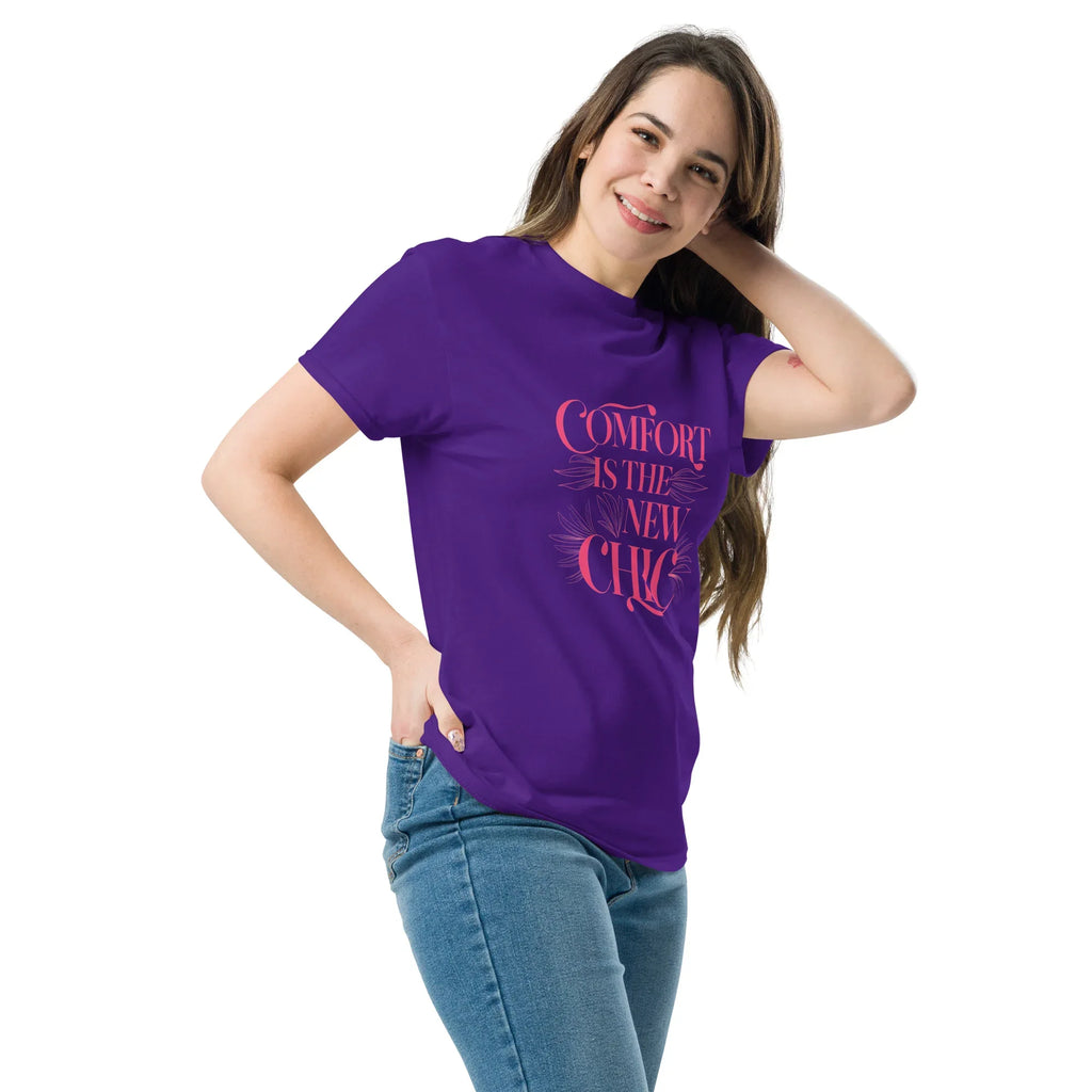 Women's Classic Tee | Comfort Is The New Chic - AwRans Clothing