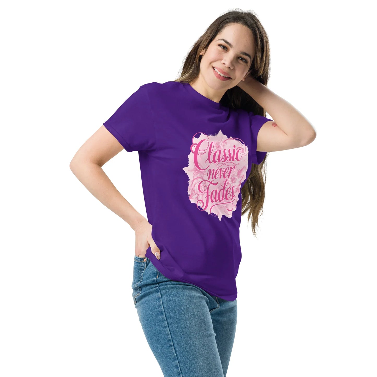 Women's Classic Tee | Classic Never Fades - AwRans Clothing