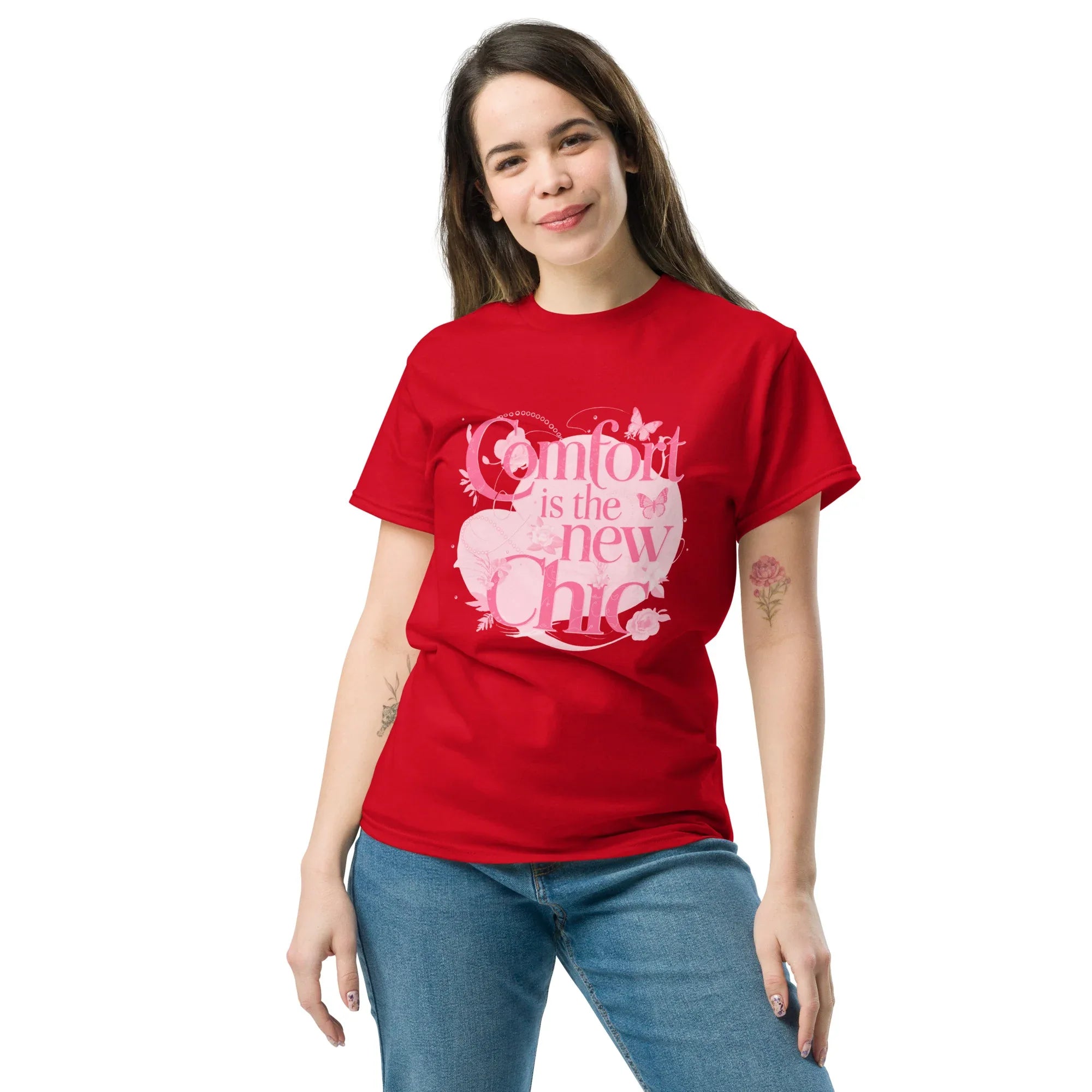 Women's Classic Tee | Comfoert Is The New Chic - AwRans Clothing