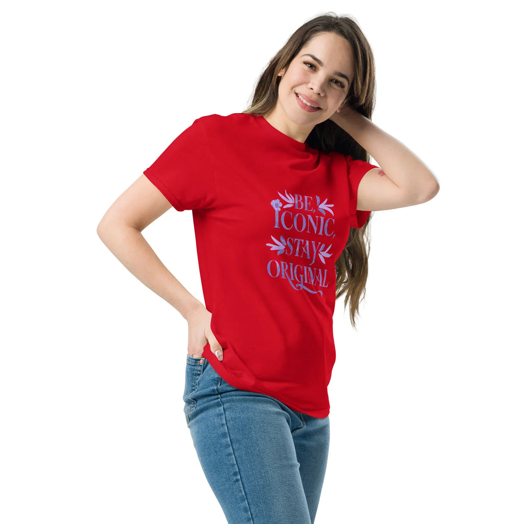 Women's Classic Tee | Be Iconic,Stay Original - AwRans Clothing