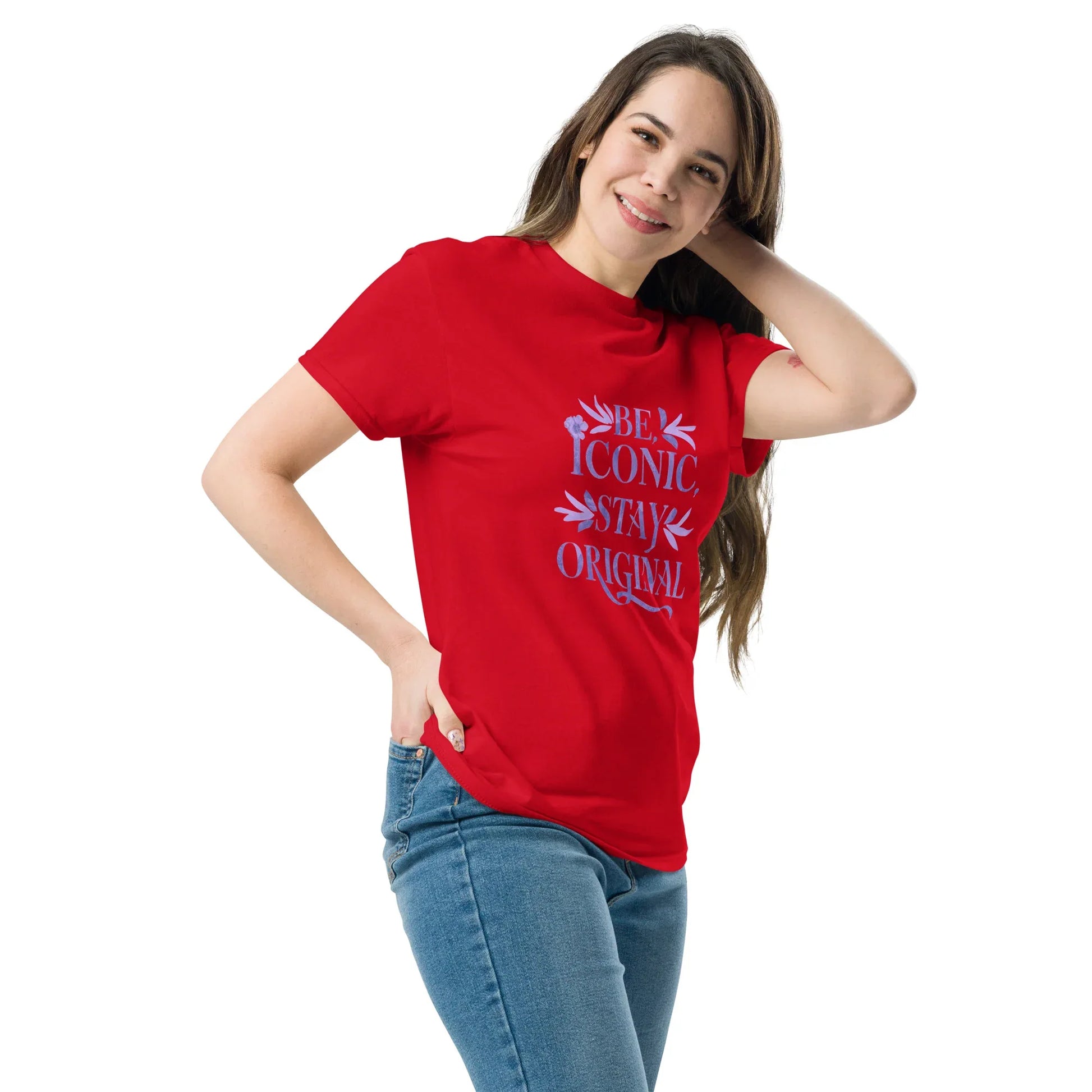 Women's Classic Tee | Be Iconic,Stay Original - AwRans Clothing