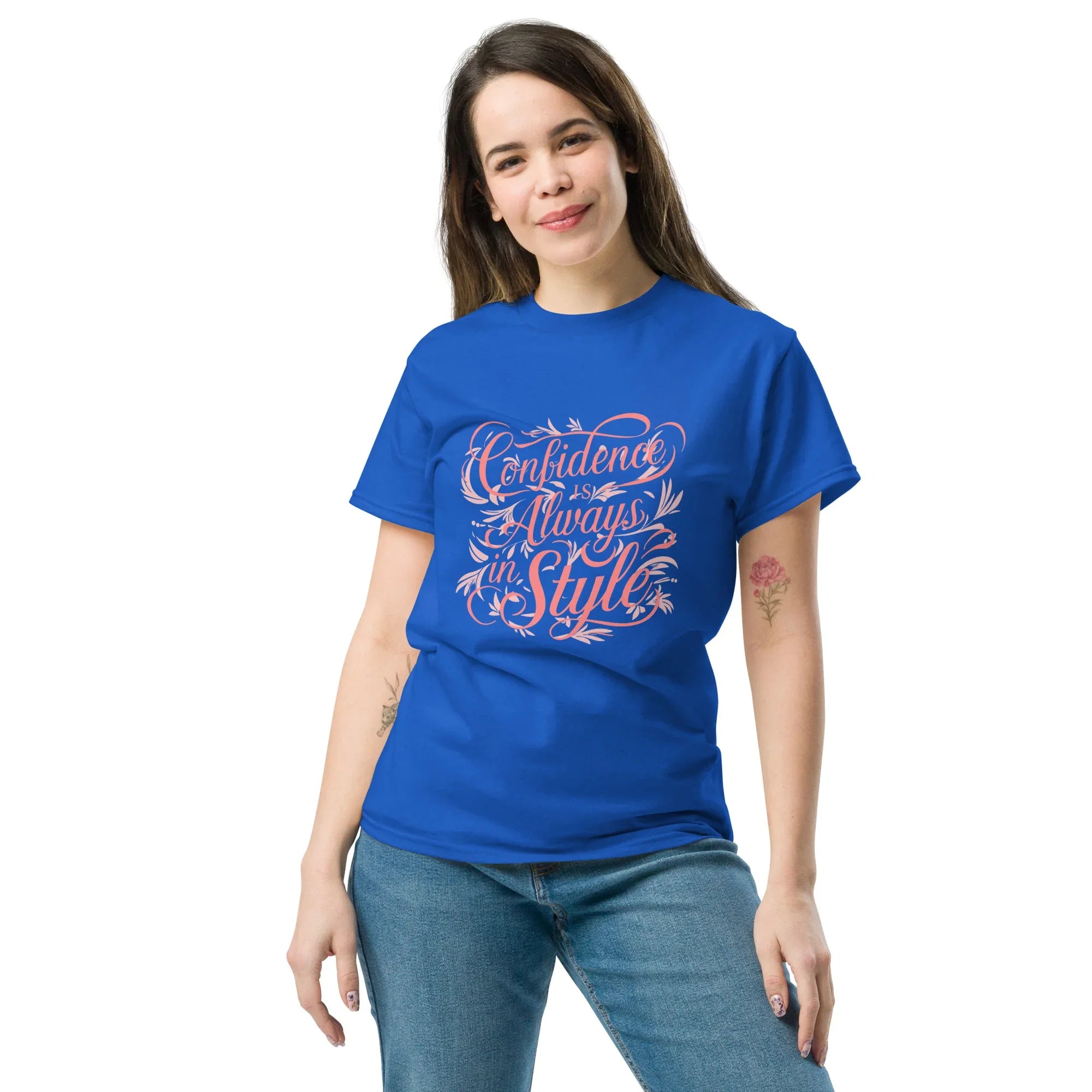 Women's Classic Tee | Confidence Is Always In Style - AwRans Clothing