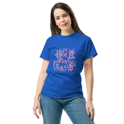Women's Classic Tee | Be Bold,Stay Classic - AwRans Clothing