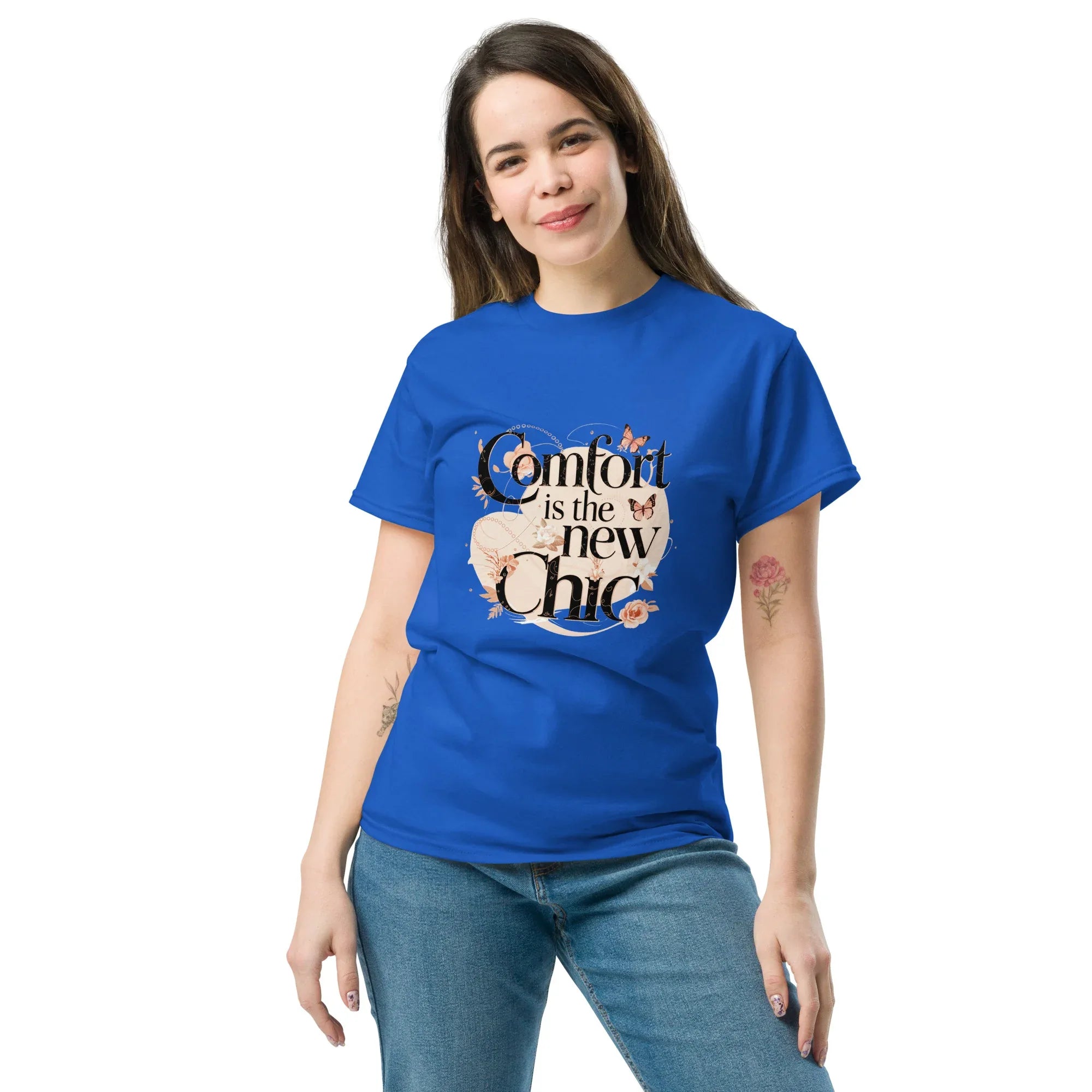 Women's Classic Tee | Comfort Is The New Chic - AwRans Clothing