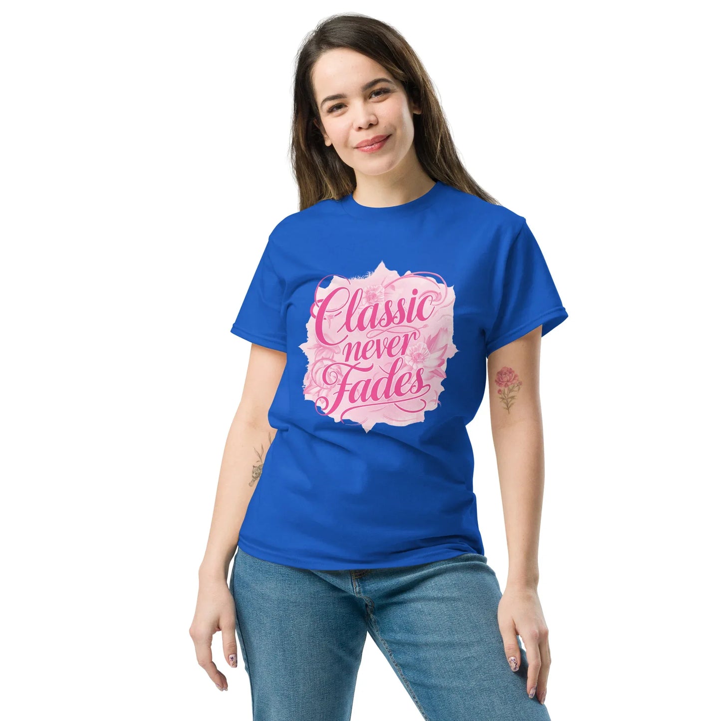Women's Classic Tee | Classic Never Fades - AwRans Clothing