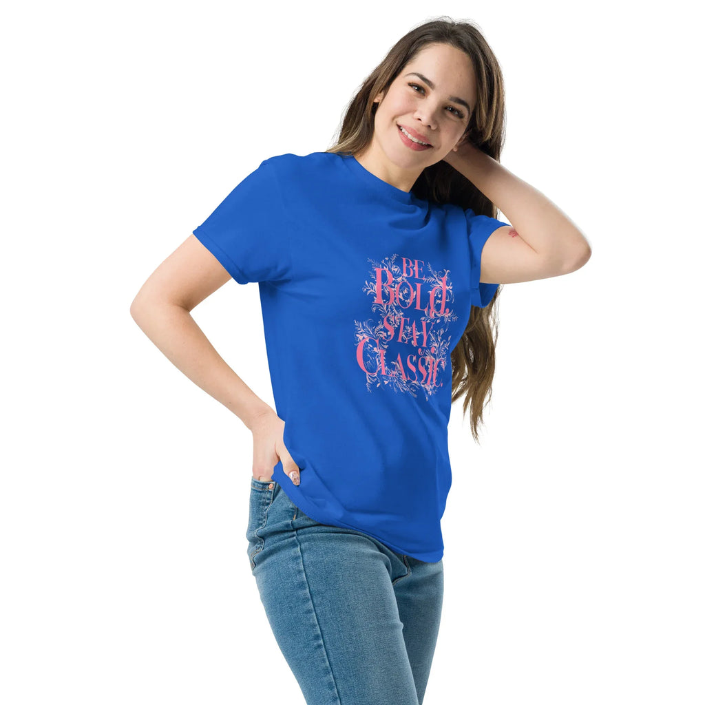 Women's Classic Tee | Be Bold,Stay Classic - AwRans Clothing