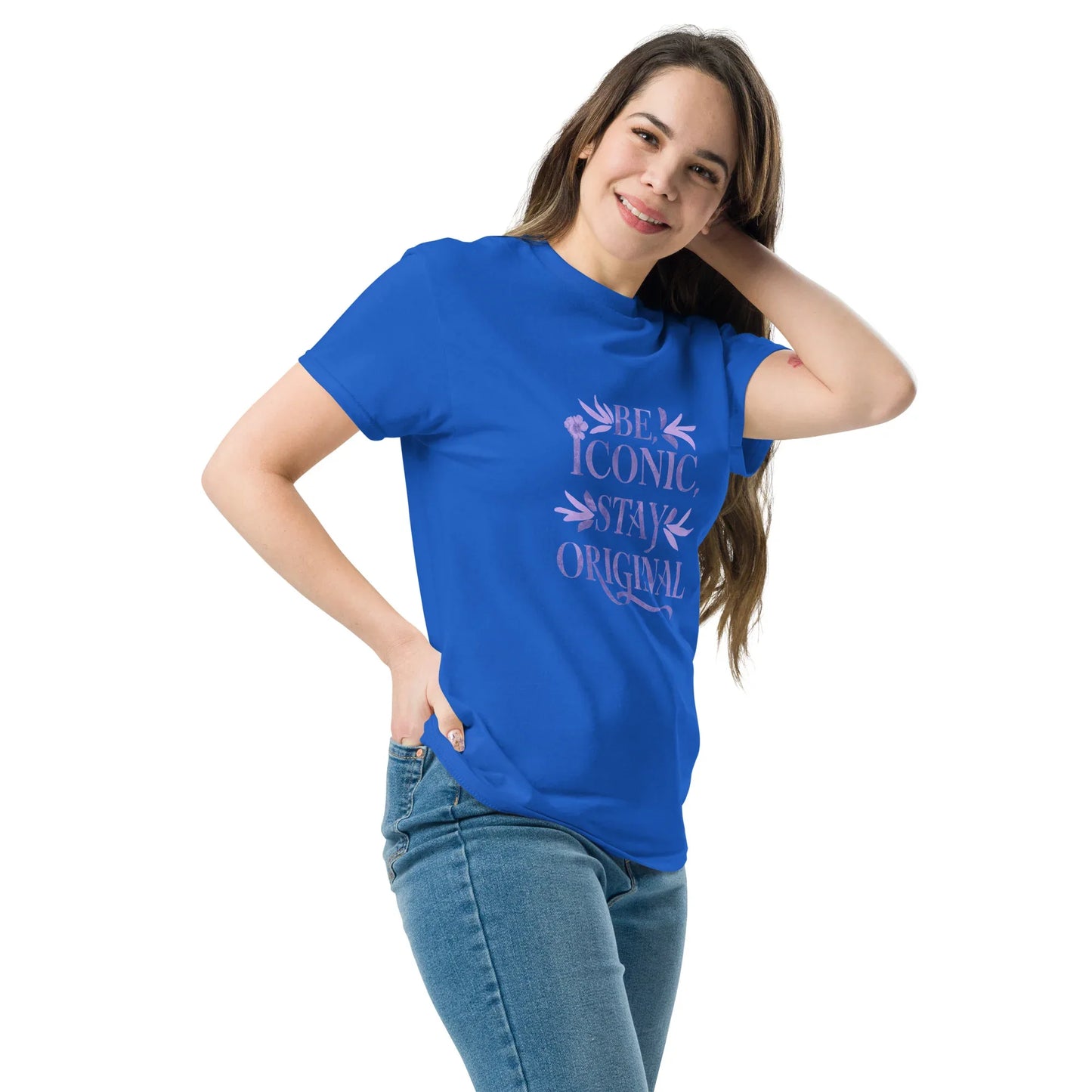 Women's Classic Tee | Be Iconic,Stay Original - AwRans Clothing