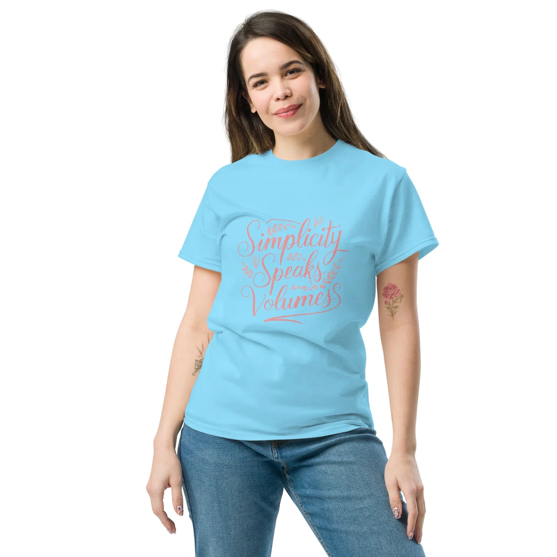 Women's Classic Tee | Simplicity Speaks Valumes - AwRans Clothing