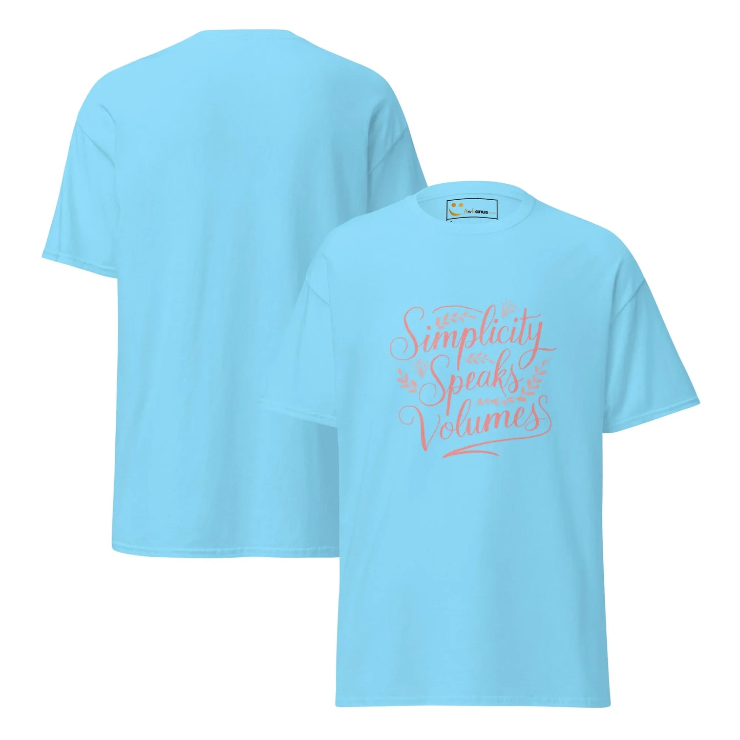 Women's Classic Tee | Simplicity Speaks Valumes - AwRans Clothing