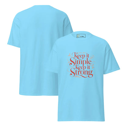 Women's Classic Tee | Keep It Simple,Keep It Strong - AwRans Clothing