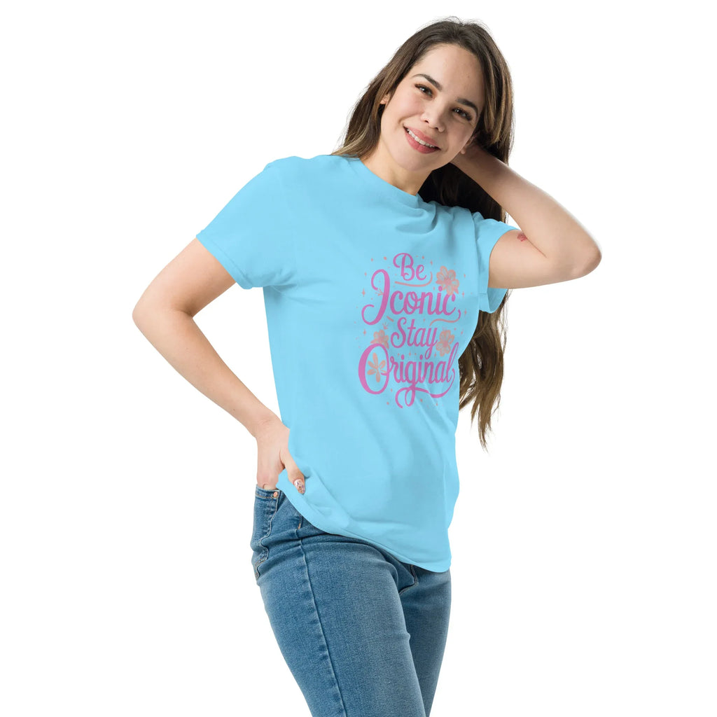 Women's Classic Tee | Be Iconic,Stay Original - AwRans Clothing