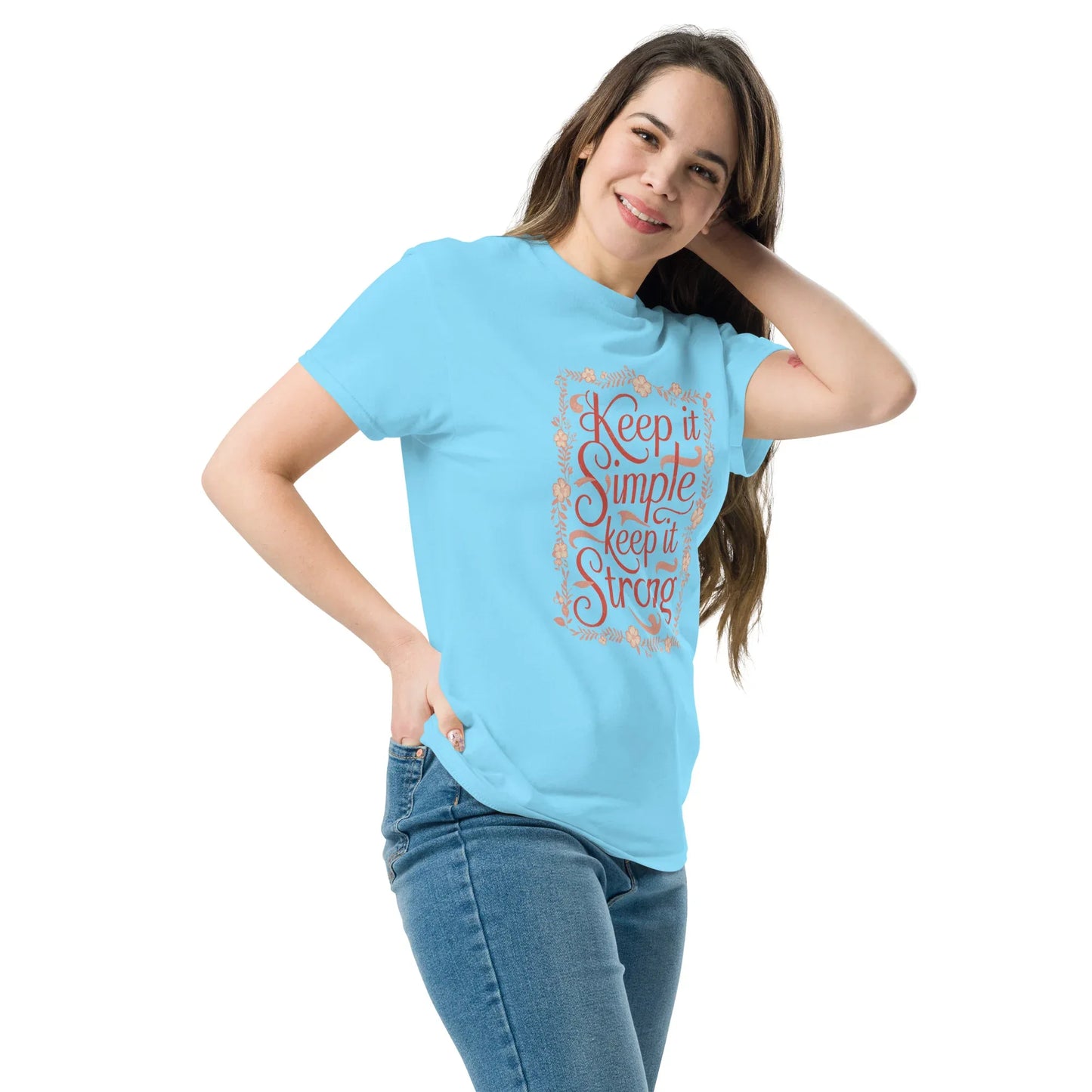 Women's Classic Tee | Keep It Simple Keep It Strong - AwRans Clothing