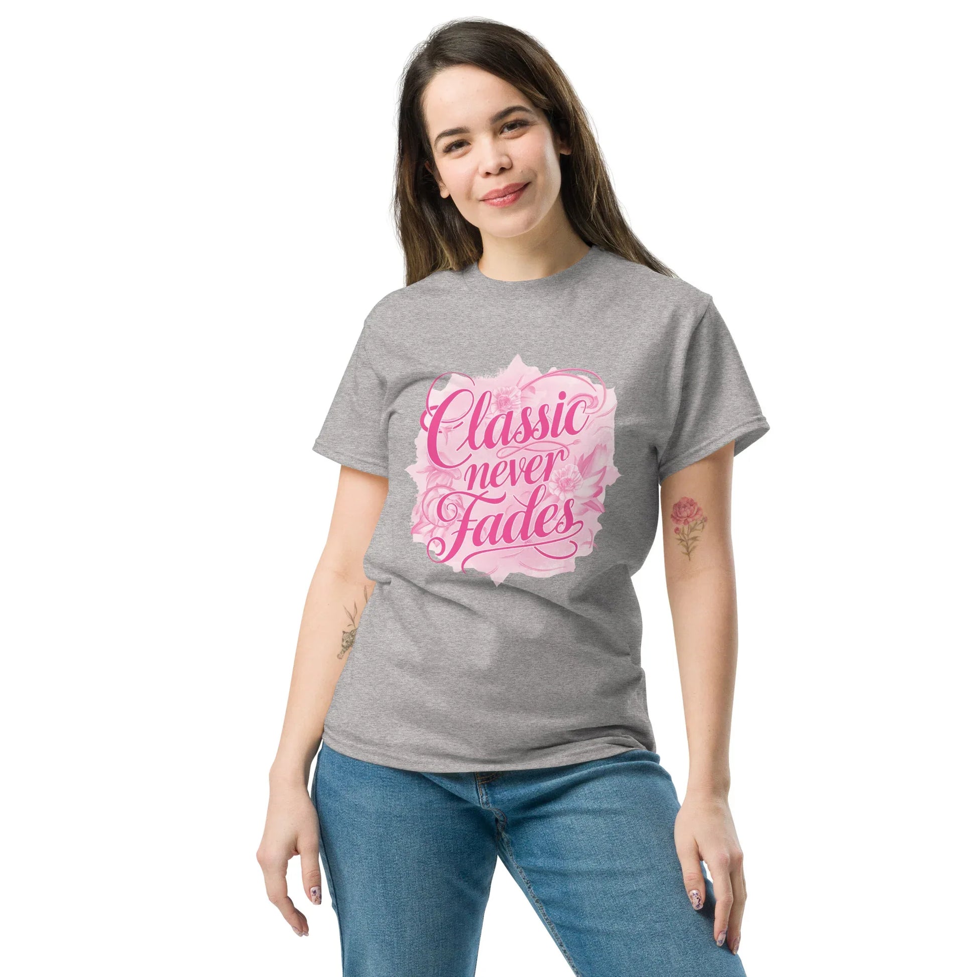Women's Classic Tee | Classic Never Fades - AwRans Clothing