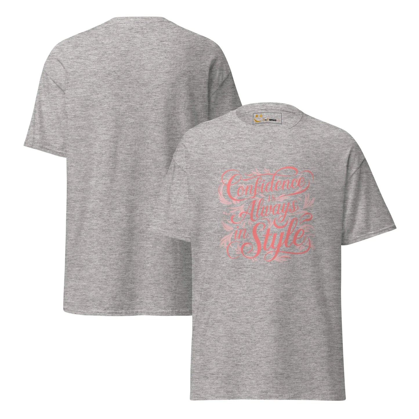 Women's Classic Tee | Confidence Is Always In Style - AwRans Clothing