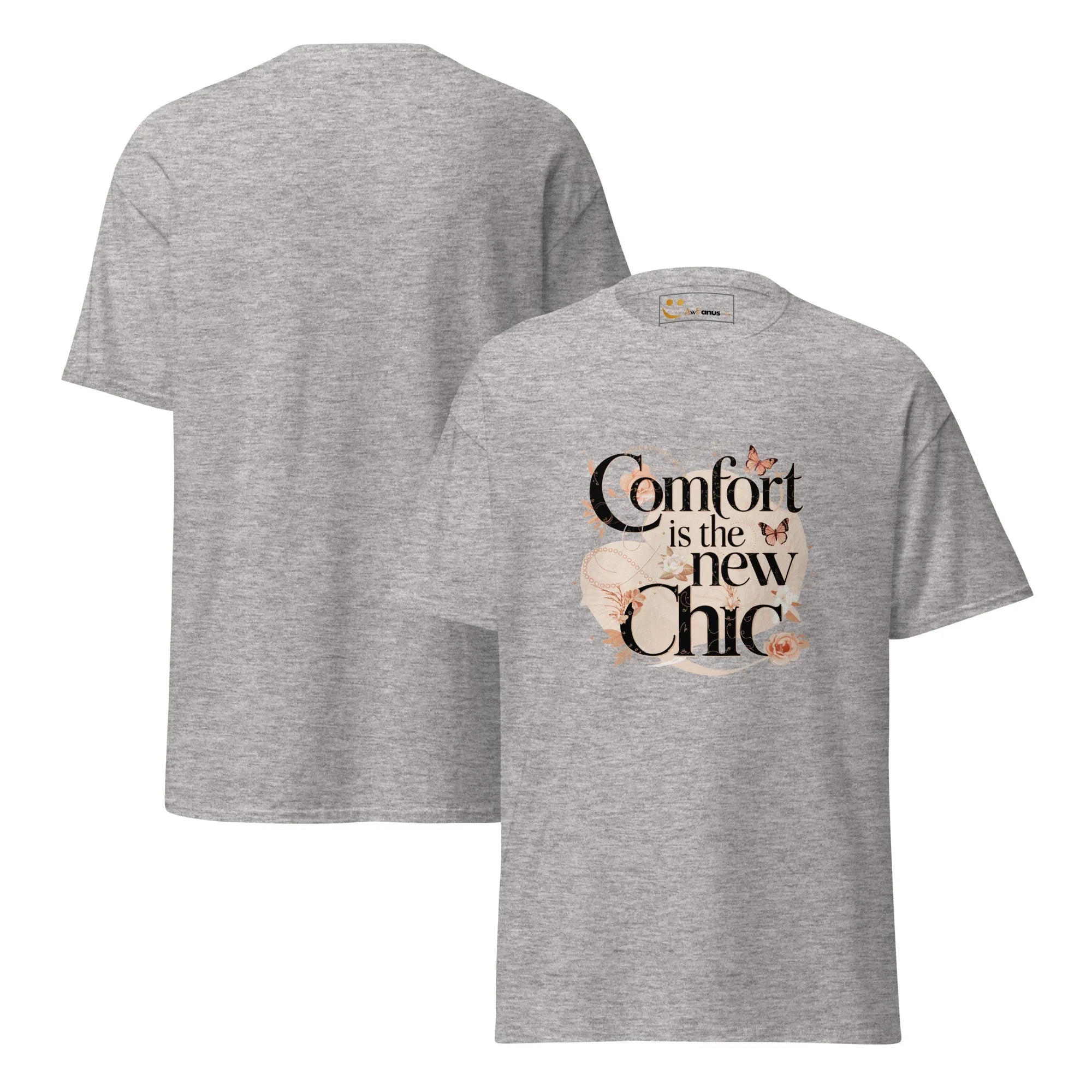 Women's Classic Tee | Comfort Is The New Chic - AwRans Clothing
