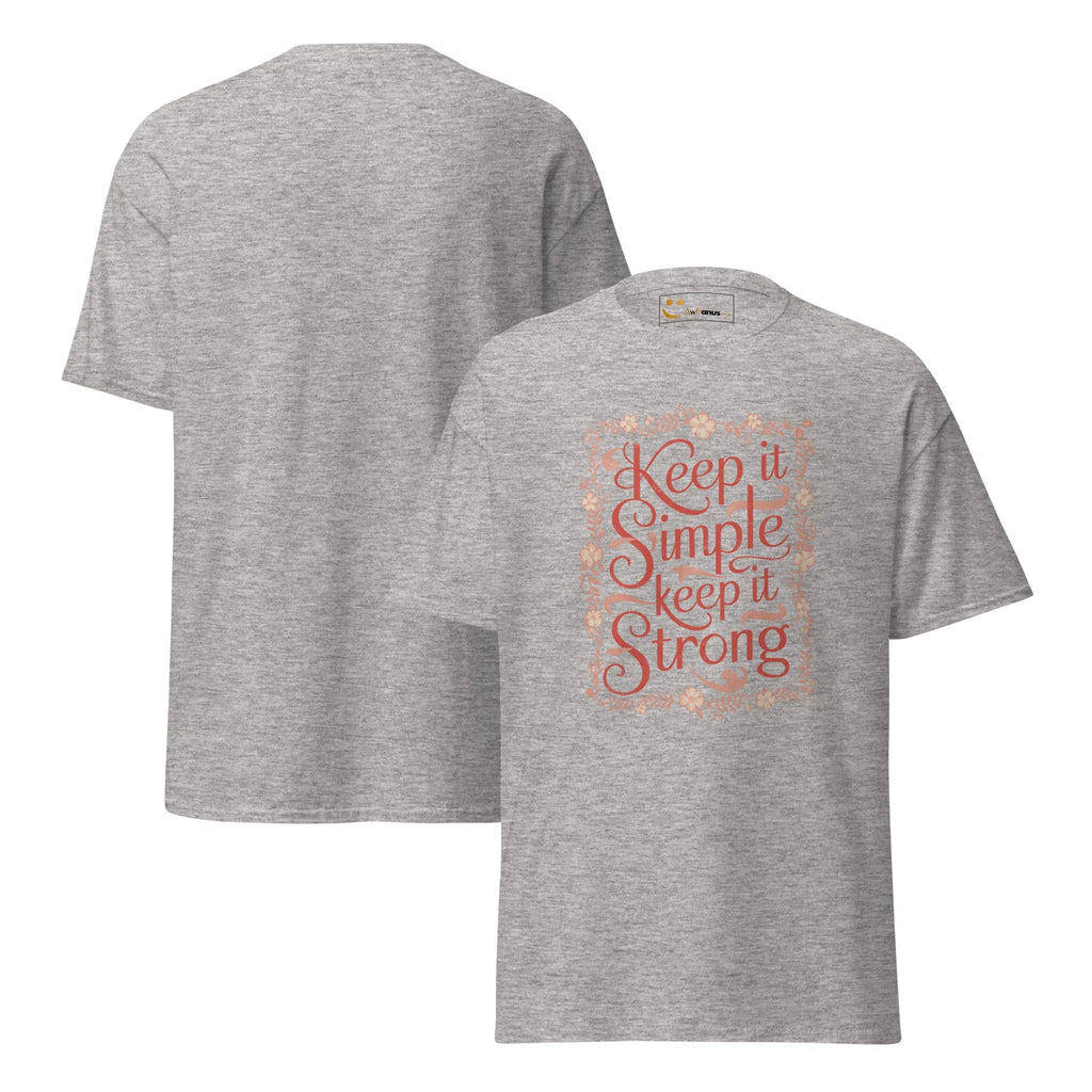 Women's Classic Tee | Keep It Simple Keep It Strong - AwRans Clothing