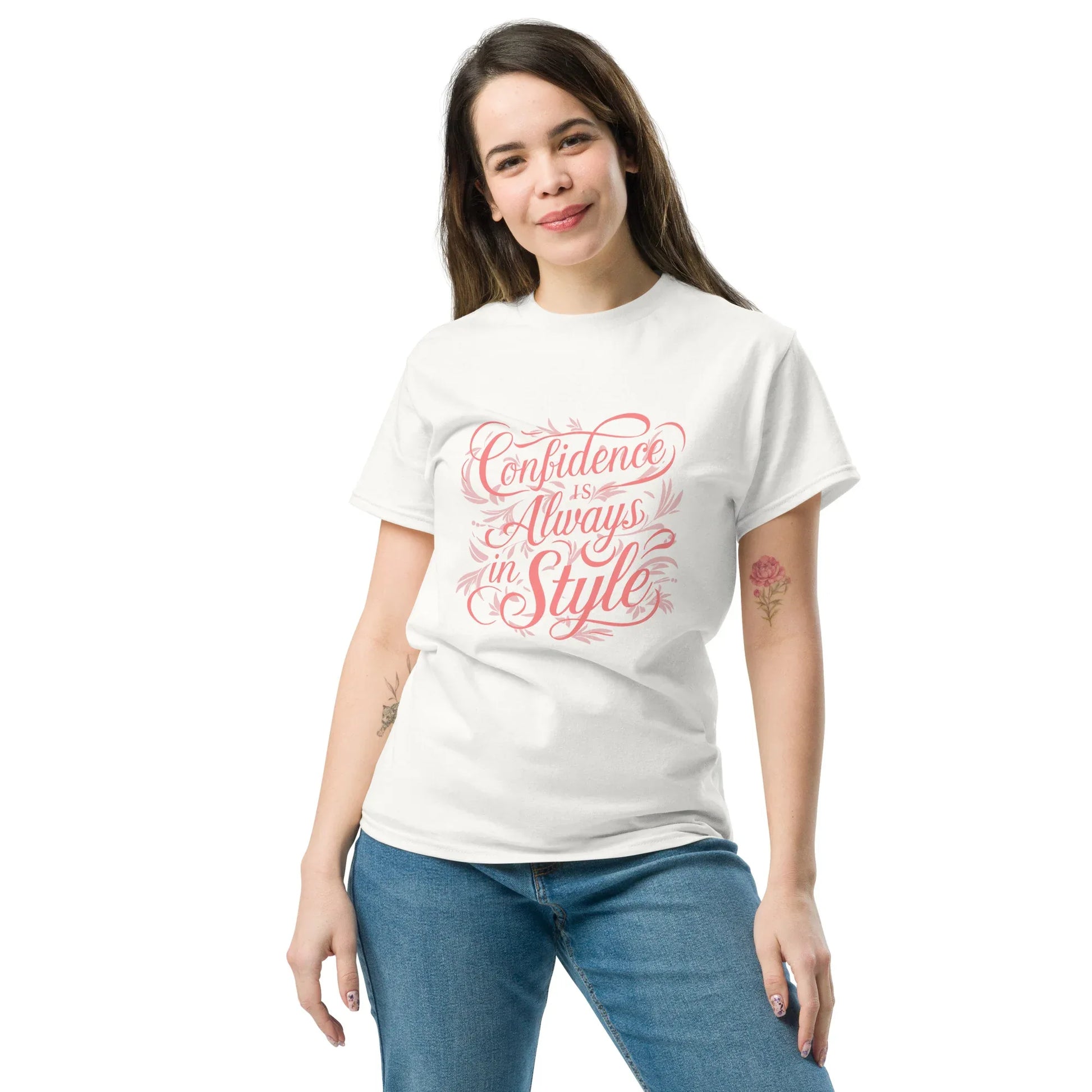 Women's Classic Tee | Confidence Is Always In Style - AwRans Clothing