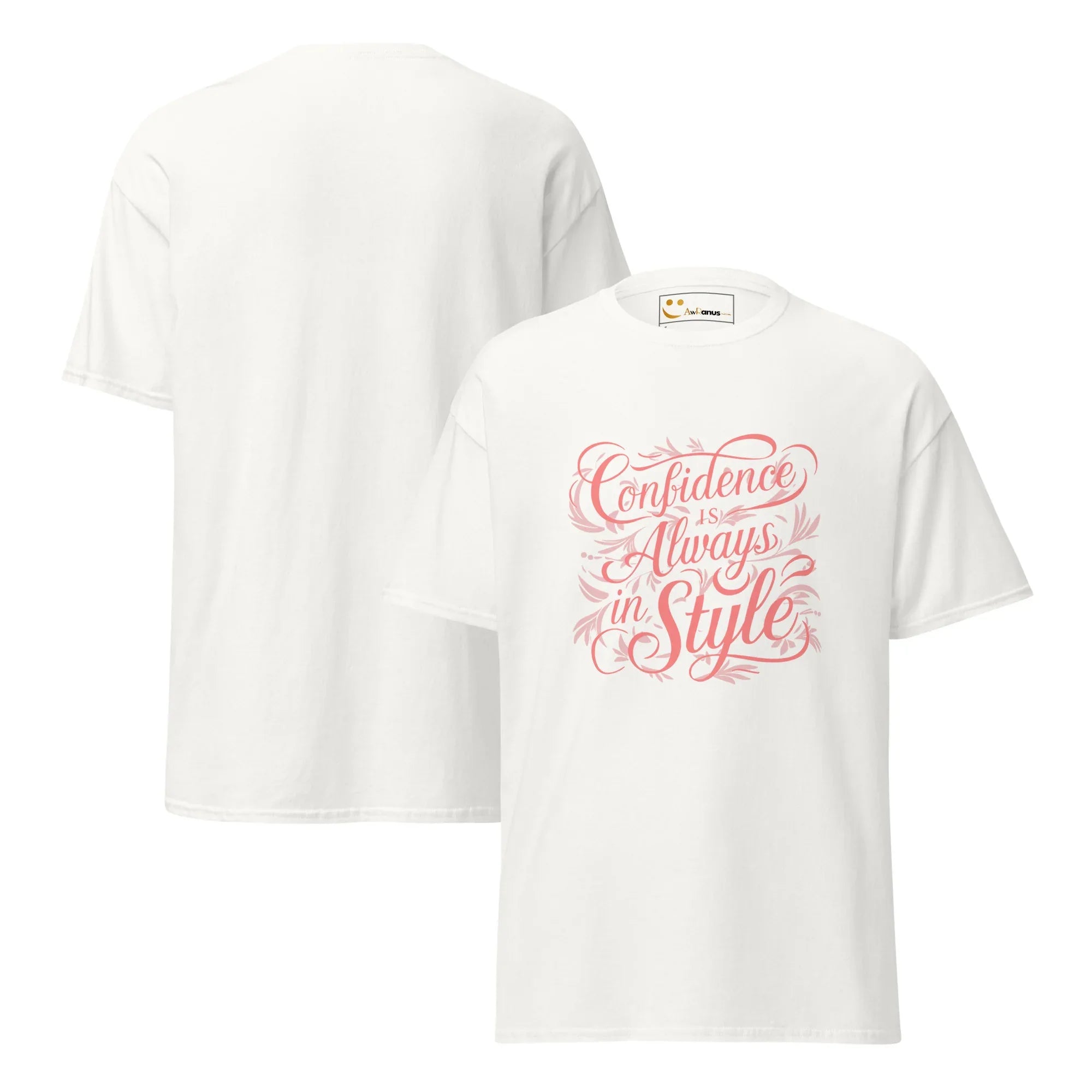 Women's Classic Tee | Confidence Is Always In Style - AwRans Clothing