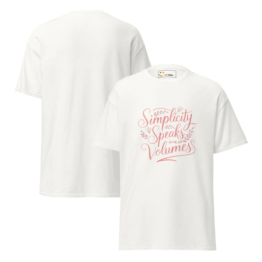 Women's Classic Tee | Simplicity Speaks Valumes - AwRans Clothing