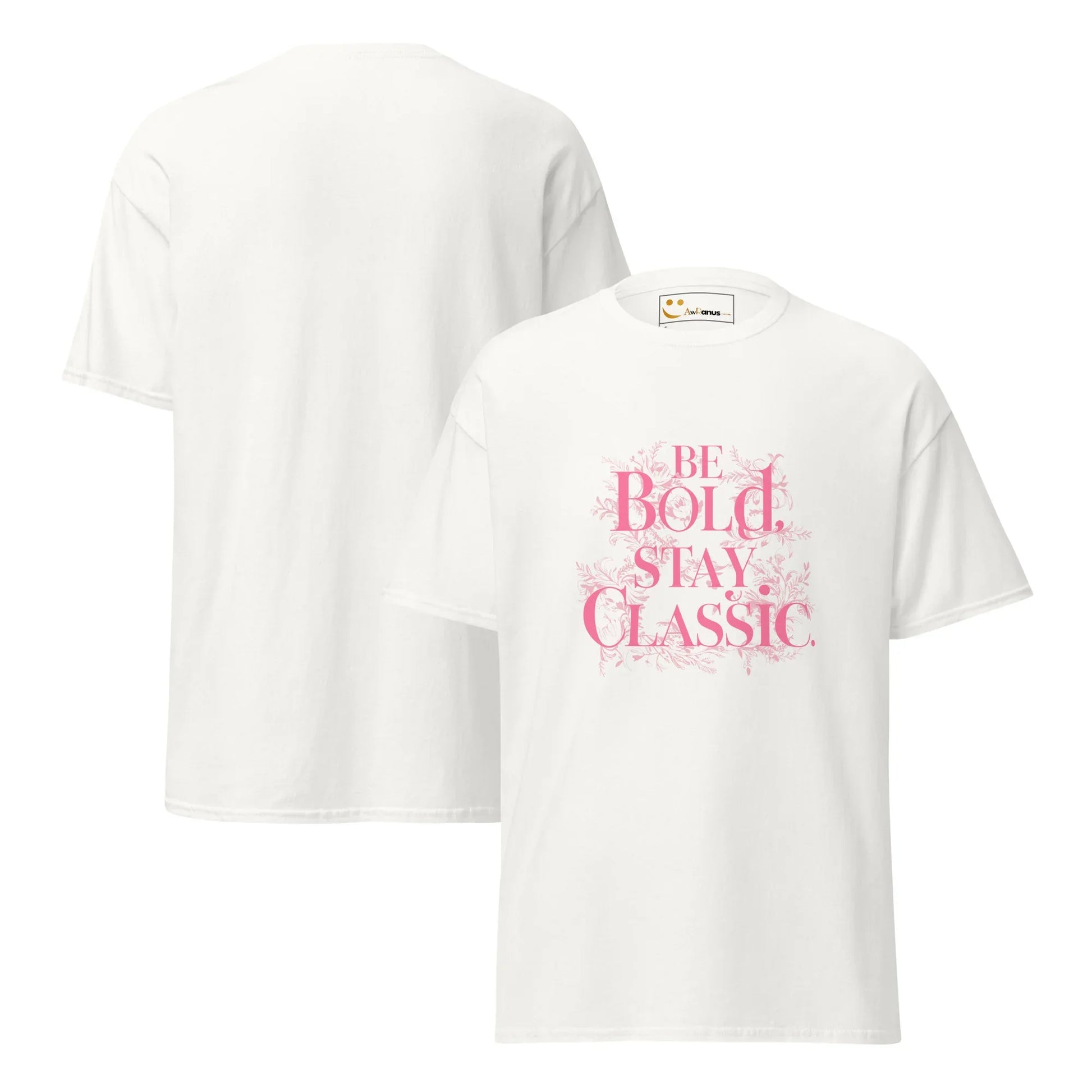 Women's Classic Tee | Be Bold,Stay Classic - AwRans Clothing