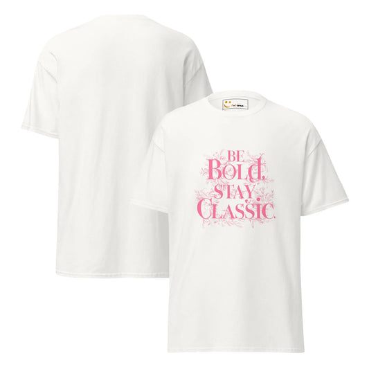 Women's Classic Tee | Be Bold,Stay Classic - AwRans Clothing