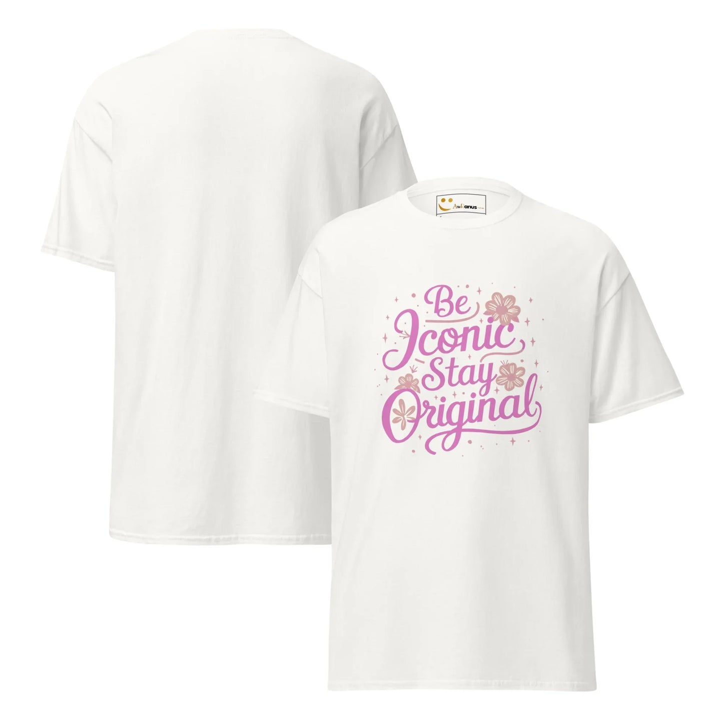 Women's Classic Tee | Be Iconic,Stay Original - AwRans Clothing