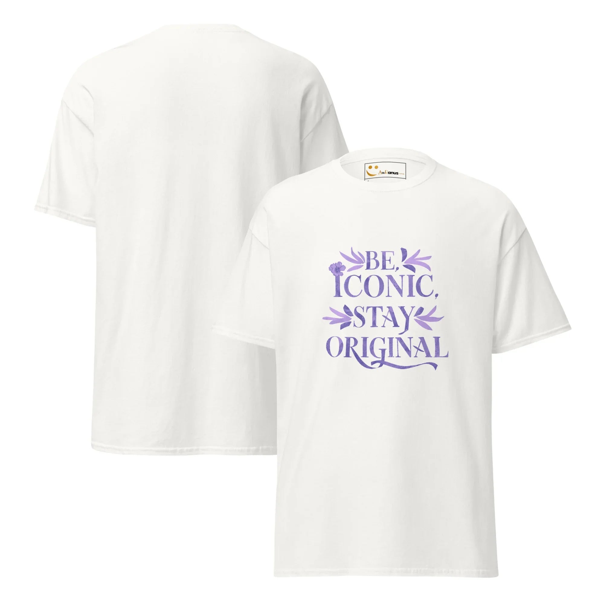 Women's Classic Tee | Be Iconic,Stay Original - AwRans Clothing