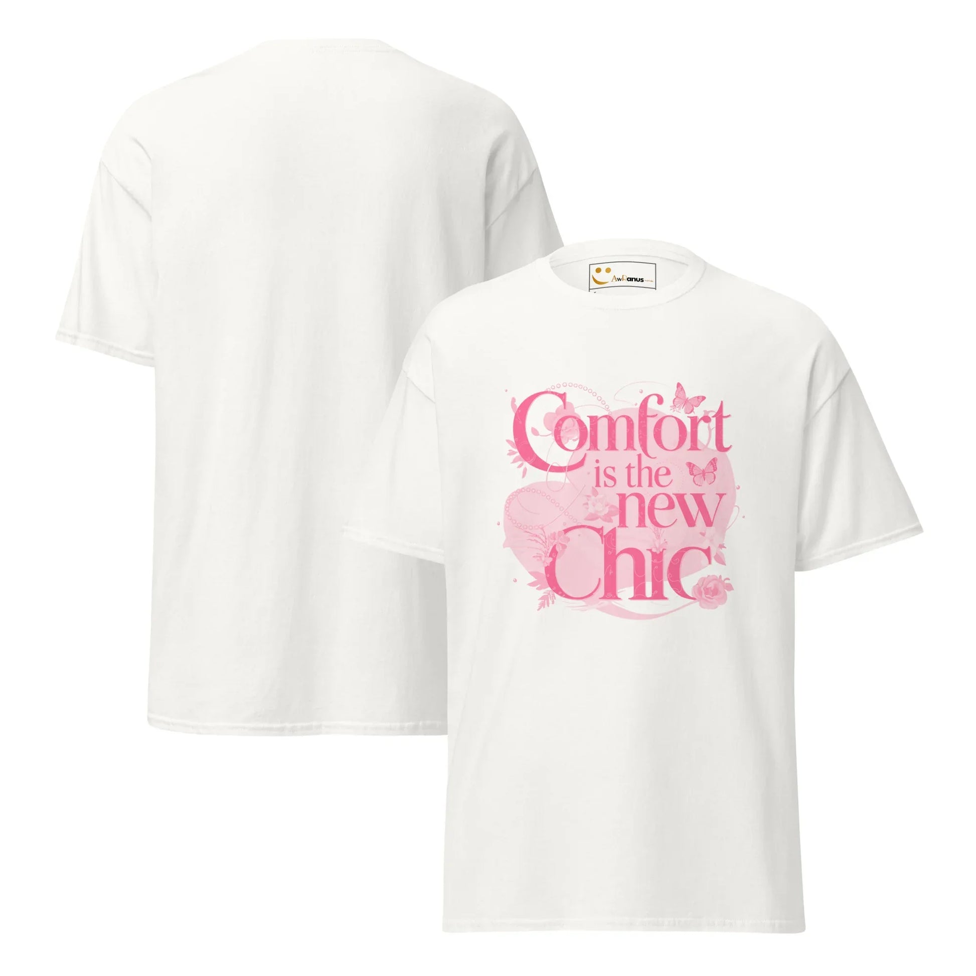 Women's Classic Tee | Comfoert Is The New Chic - AwRans Clothing