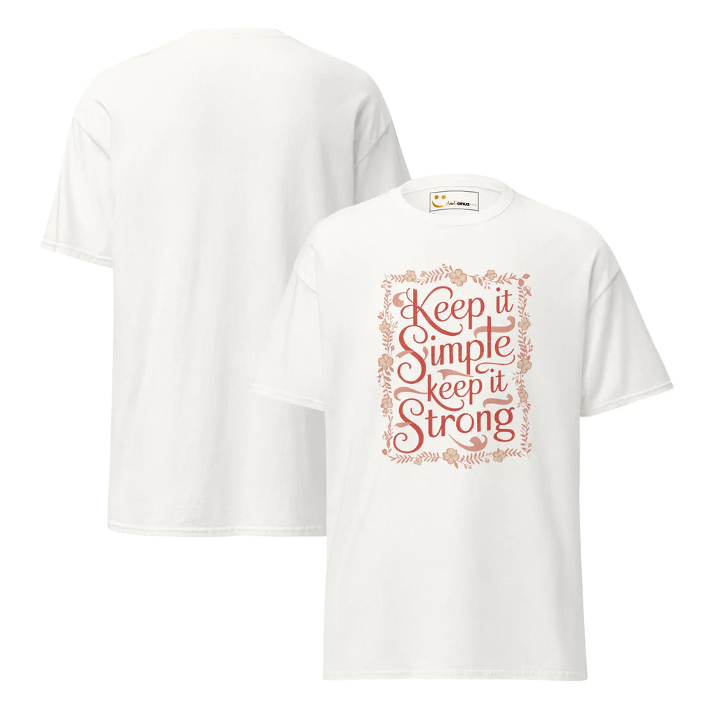 Women's Classic Tee | Keep It Simple Keep It Strong - AwRans Clothing