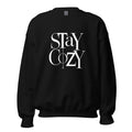 Unisex | Stay Cozy - Sweatshirt Black Sweatshirt AwRans Clothing unisex-crew-neck-sweatshirt-black-front-6750f962149aa