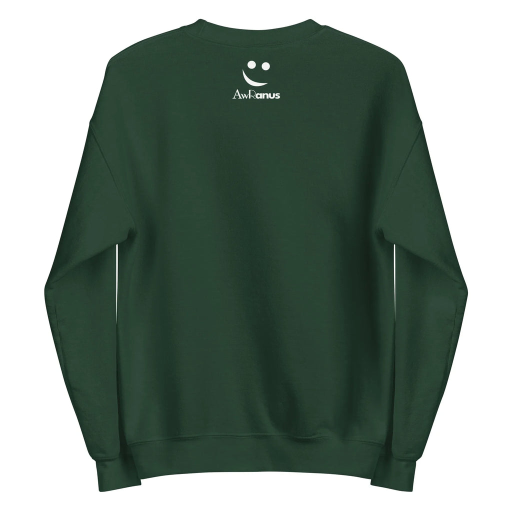 Unisex | Stay Cozy - Sweatshirt Sweatshirt AwRans Clothing unisex-crew-neck-sweatshirt-forest-green-back-6750e35640c47