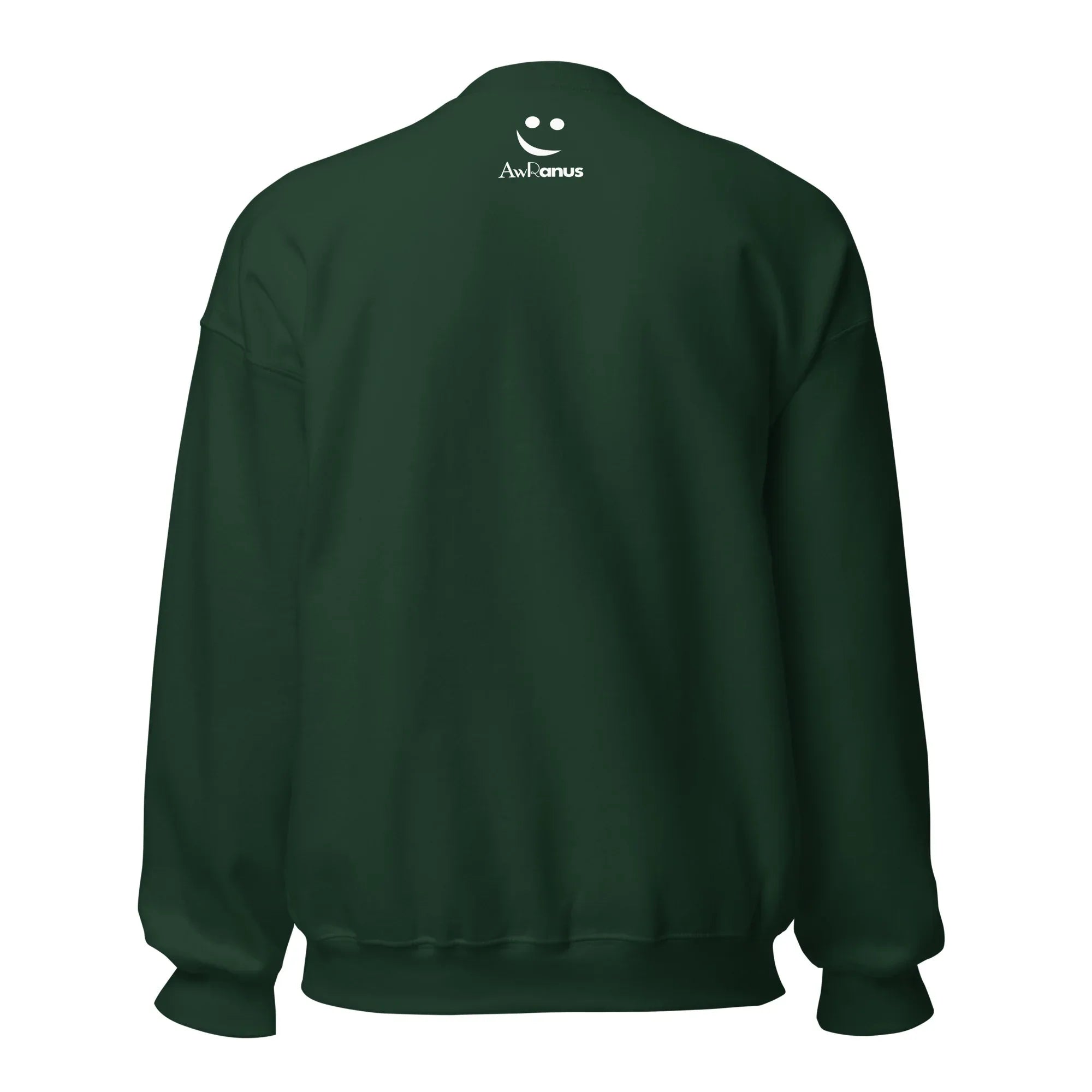 Unisex | Passion Fuels Purpose - Sweatshirt Sweatshirt AwRans Clothing unisex-crew-neck-sweatshirt-forest-green-back-6750f130b98fd
