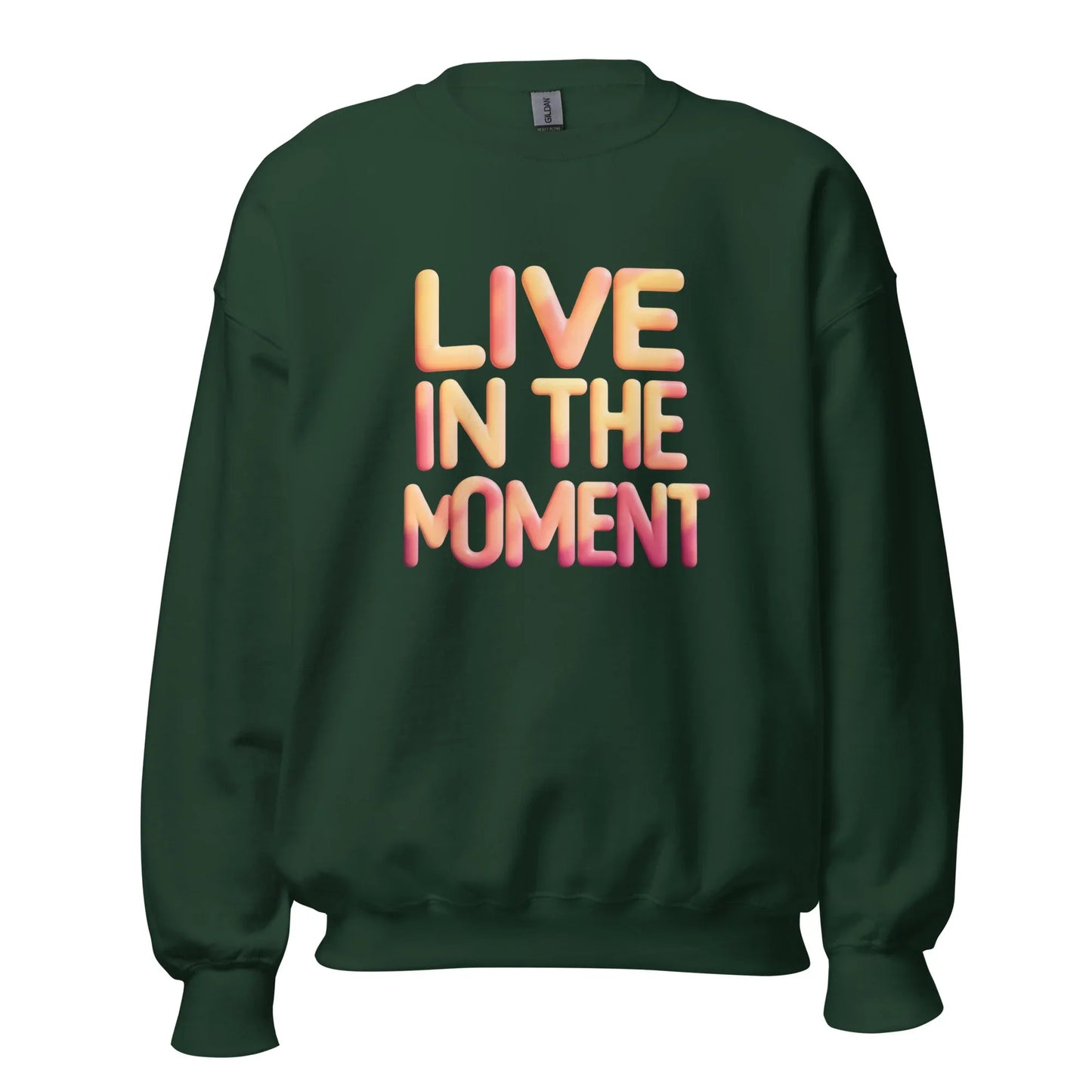 Unisex | Live In The Moment Sweatshirt - AwRans Clothing