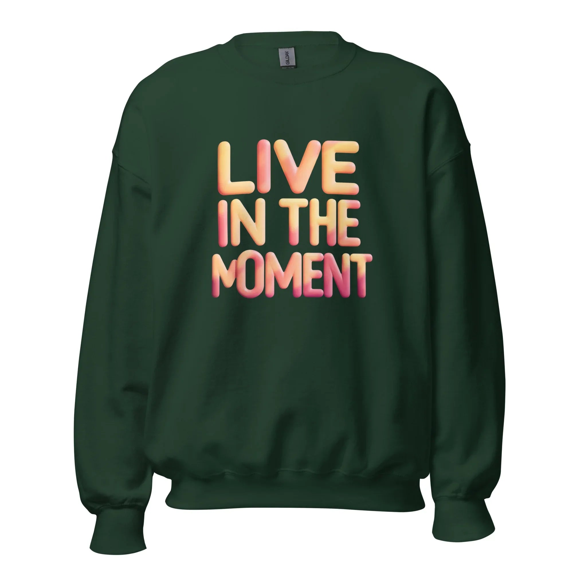 Unisex | Live In The Moment Sweatshirt - AwRans Clothing