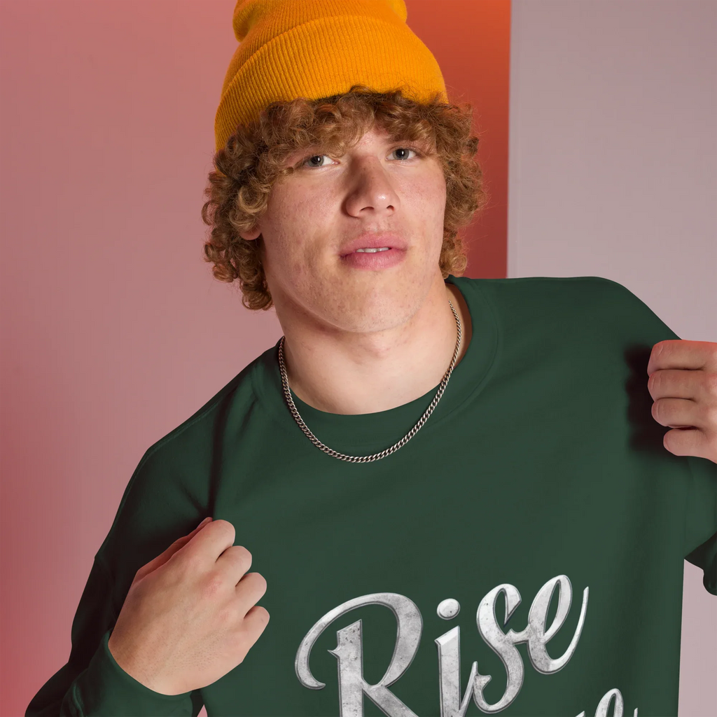 Unisex | Rise Above - Sweatshirt - AwRans Clothing
