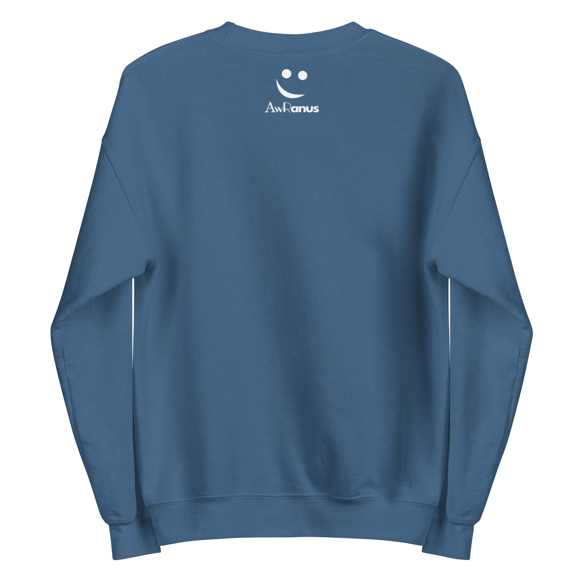 Unisex | Stay Cozy - Sweatshirt Sweatshirt AwRans Clothing unisex-crew-neck-sweatshirt-indigo-blue-back-6750e3569be58