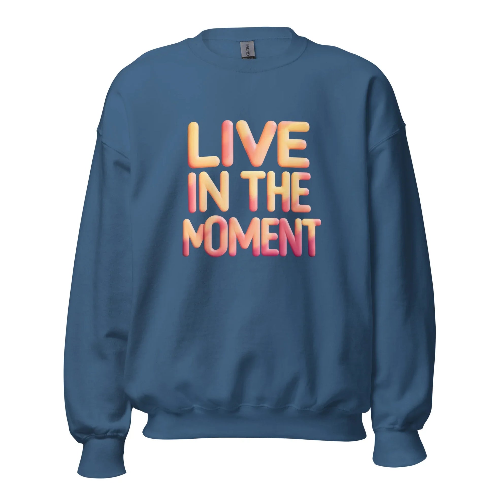 Unisex | Live In The Moment Sweatshirt - AwRans Clothing