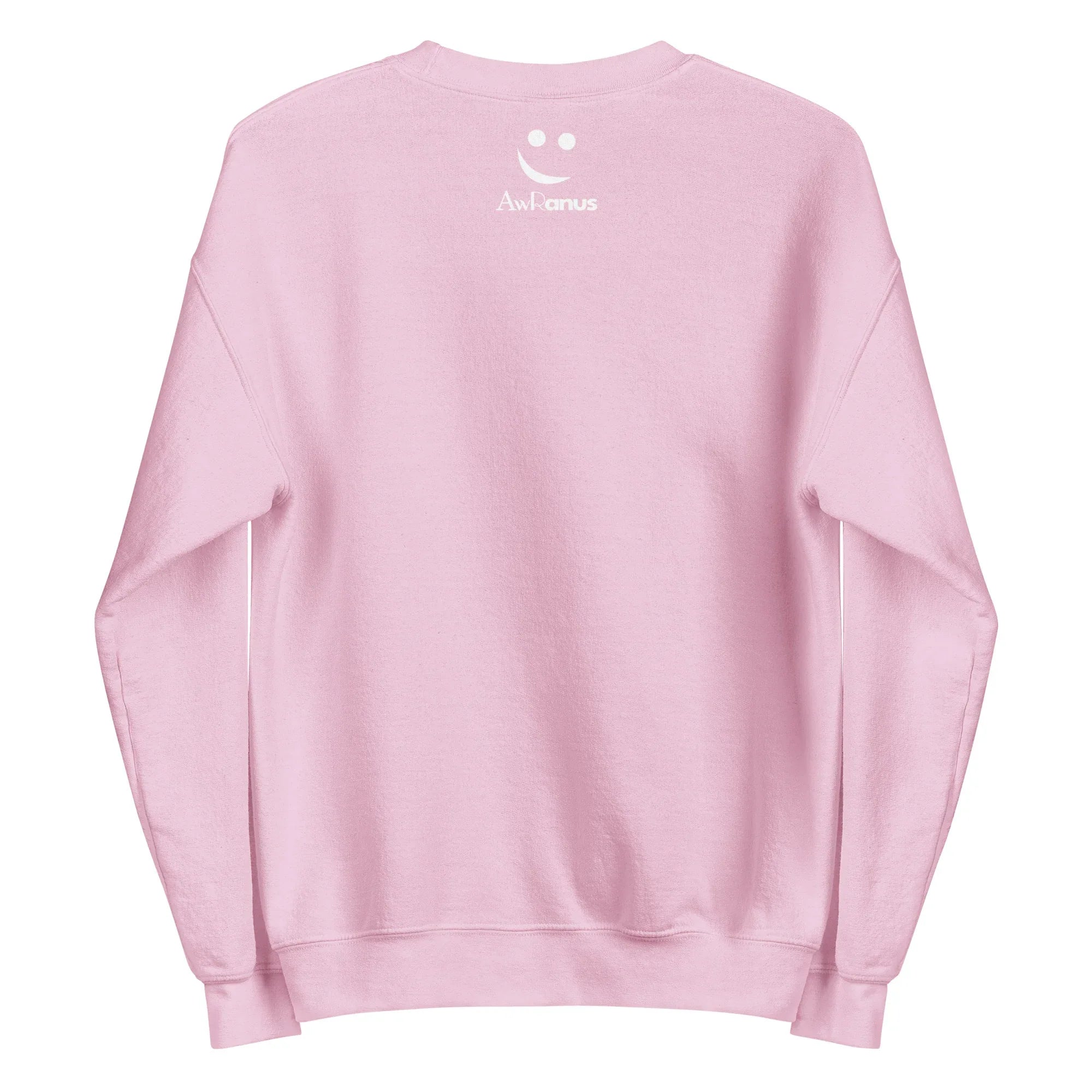 Unisex | Stay Cozy - Sweatshirt Sweatshirt AwRans Clothing unisex-crew-neck-sweatshirt-light-pink-back-6750e35752bf9