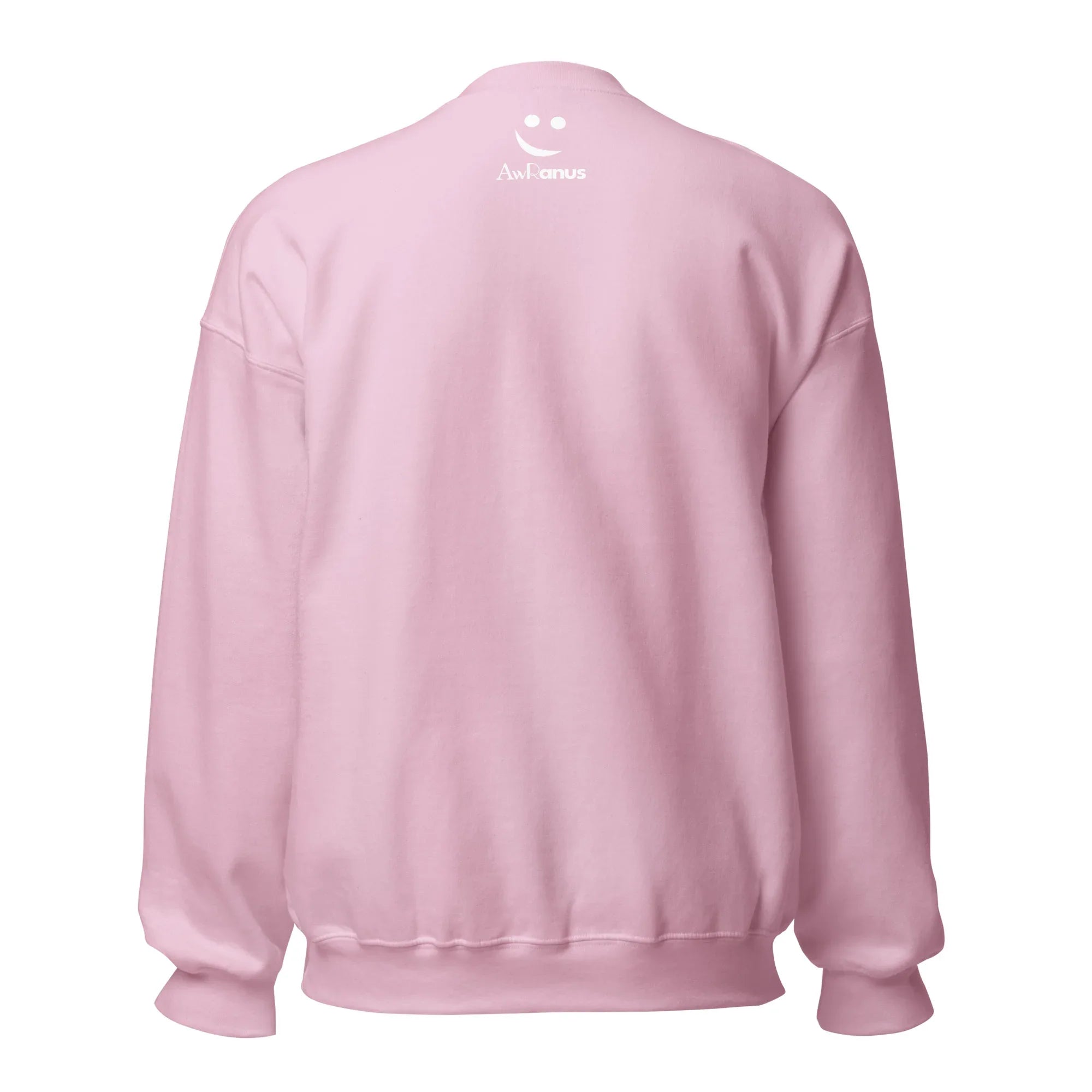 Unisex | Stay Cozy - Sweatshirt Sweatshirt AwRans Clothing unisex-crew-neck-sweatshirt-light-pink-back-6750f9648ff17