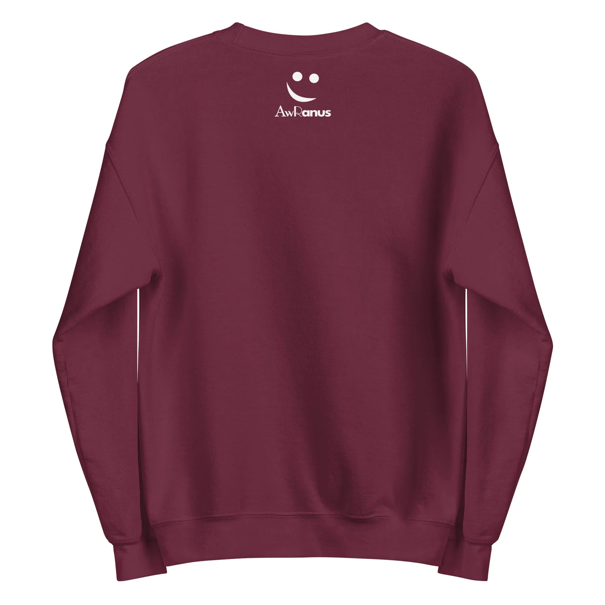 Unisex | Stay Cozy - Sweatshirt Sweatshirt AwRans Clothing unisex-crew-neck-sweatshirt-maroon-back-6750e3563451a