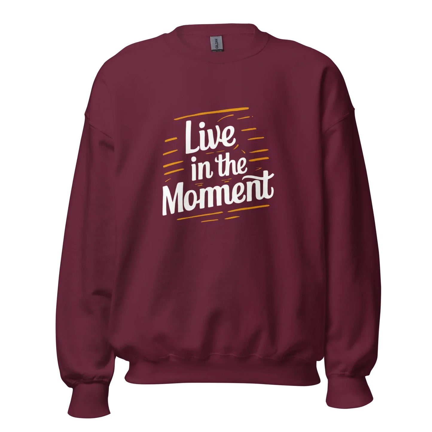Unisex | Live In The Moment Sweatshirt - AwRans Clothing