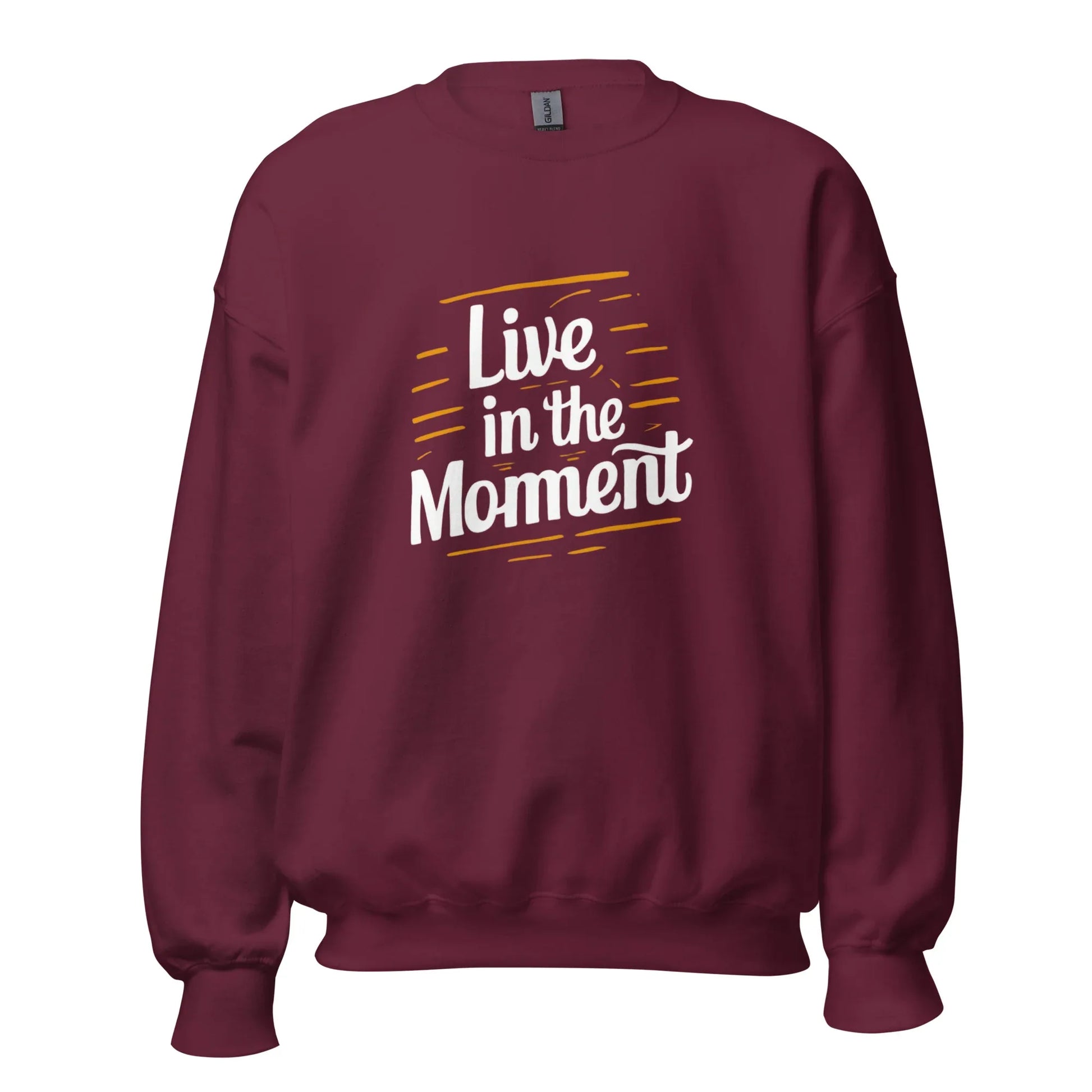 Unisex | Live In The Moment Sweatshirt - AwRans Clothing