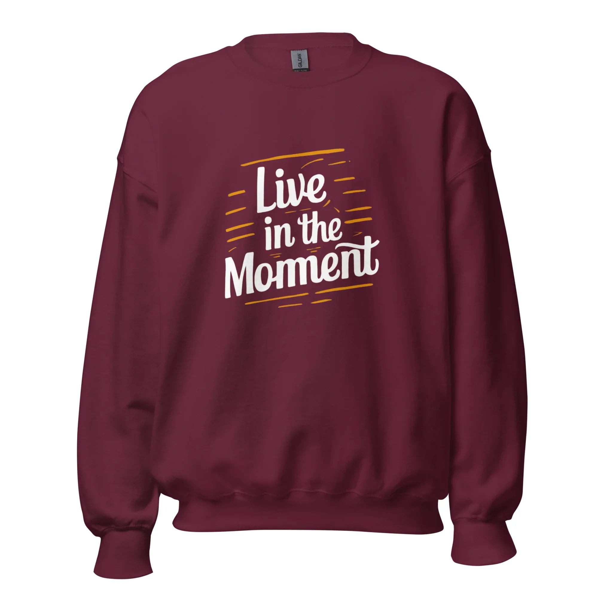 Unisex | Live In The Moment Sweatshirt - AwRans Clothing